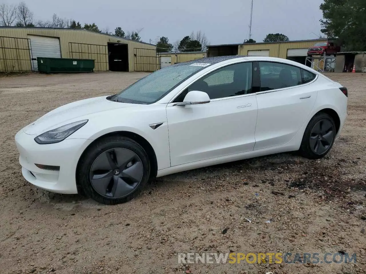 1 Photograph of a damaged car 5YJ3E1EA7LF504718 TESLA MODEL 3 2020