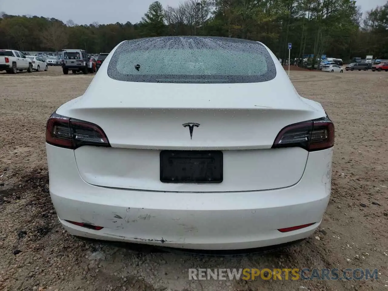 6 Photograph of a damaged car 5YJ3E1EA7LF504718 TESLA MODEL 3 2020