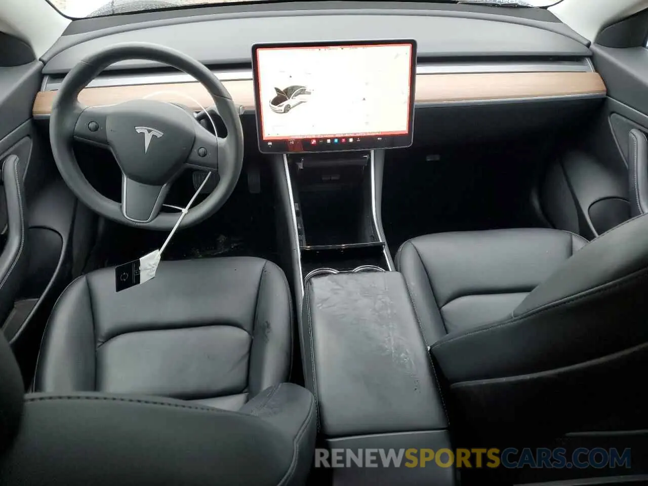 8 Photograph of a damaged car 5YJ3E1EA7LF504718 TESLA MODEL 3 2020