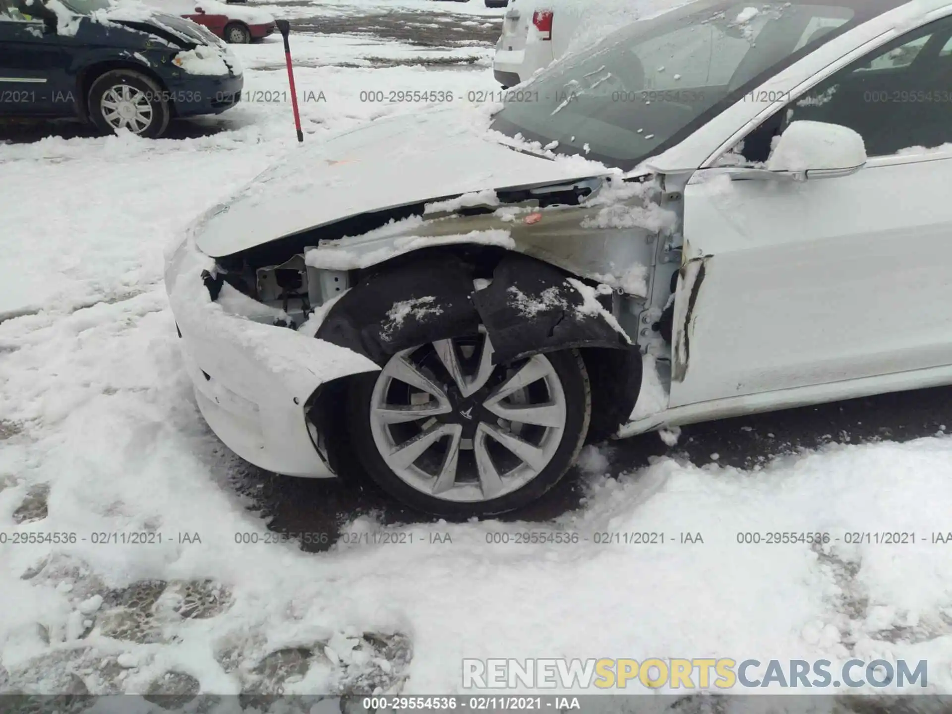 6 Photograph of a damaged car 5YJ3E1EA7LF614247 TESLA MODEL 3 2020