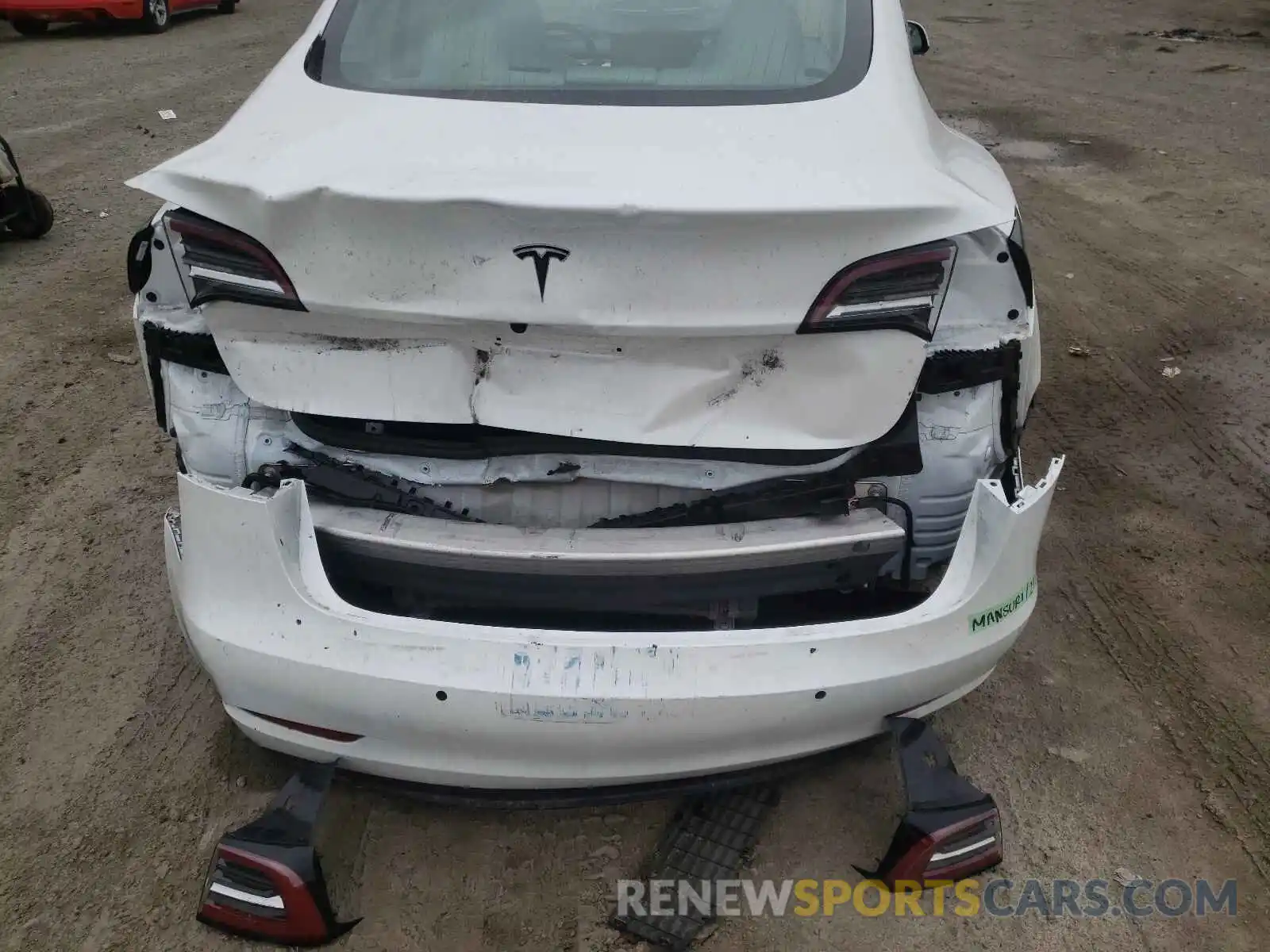 9 Photograph of a damaged car 5YJ3E1EA7LF634644 TESLA MODEL 3 2020