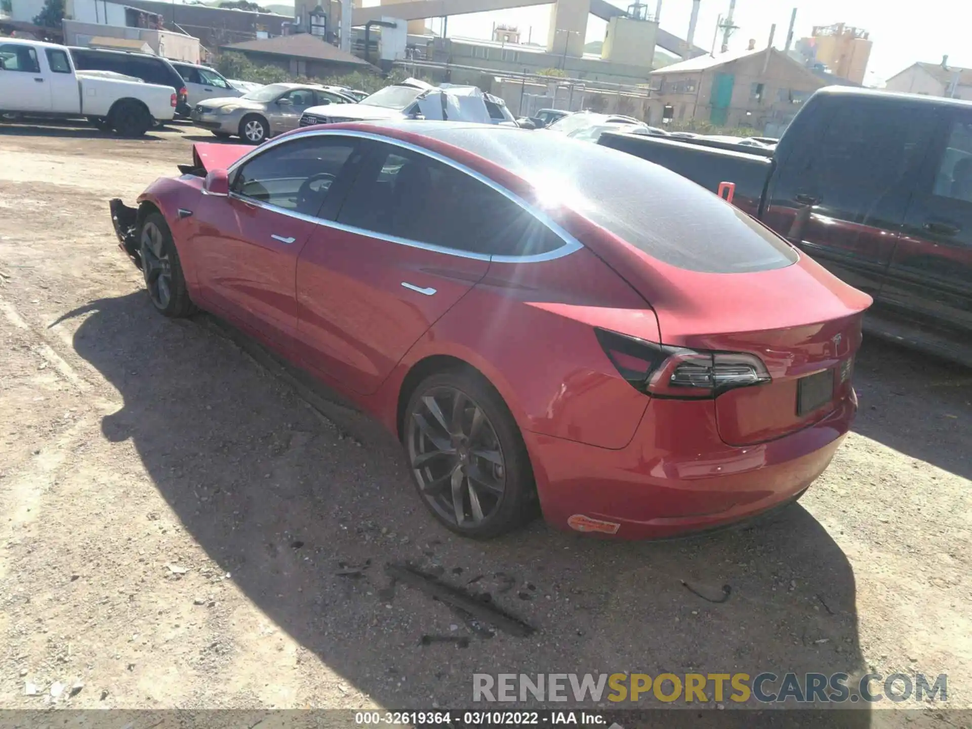 3 Photograph of a damaged car 5YJ3E1EA7LF645790 TESLA MODEL 3 2020