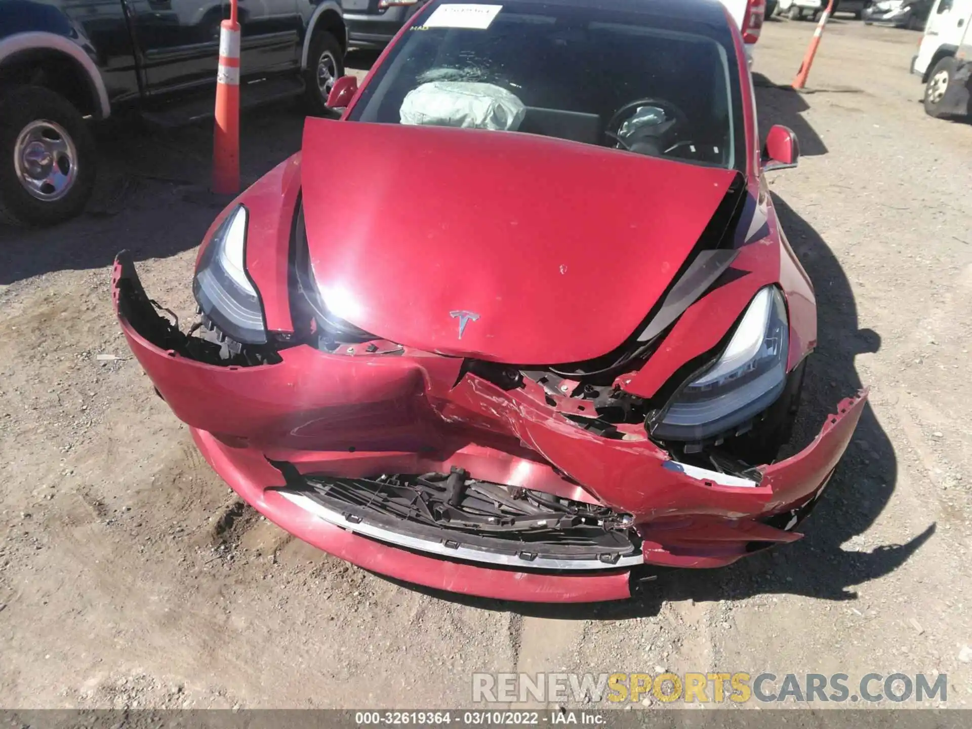 6 Photograph of a damaged car 5YJ3E1EA7LF645790 TESLA MODEL 3 2020