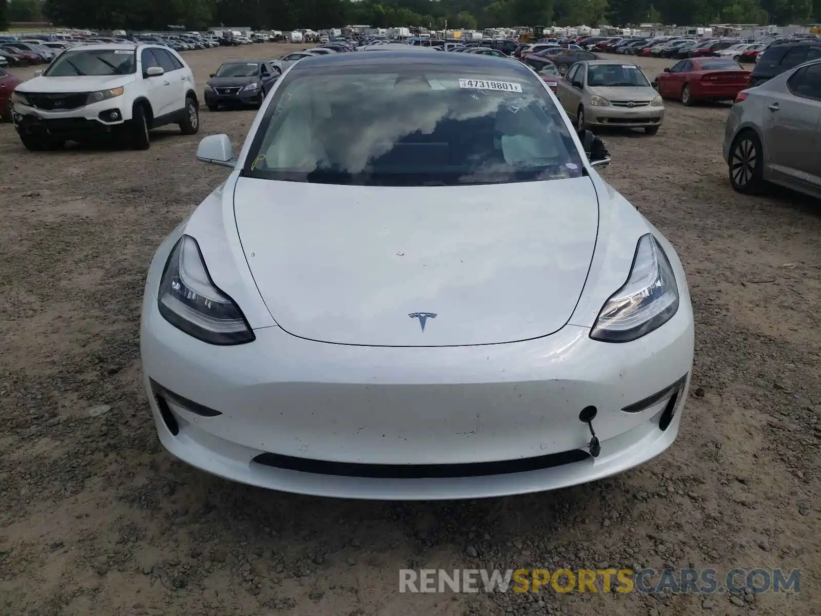 7 Photograph of a damaged car 5YJ3E1EA7LF659043 TESLA MODEL 3 2020