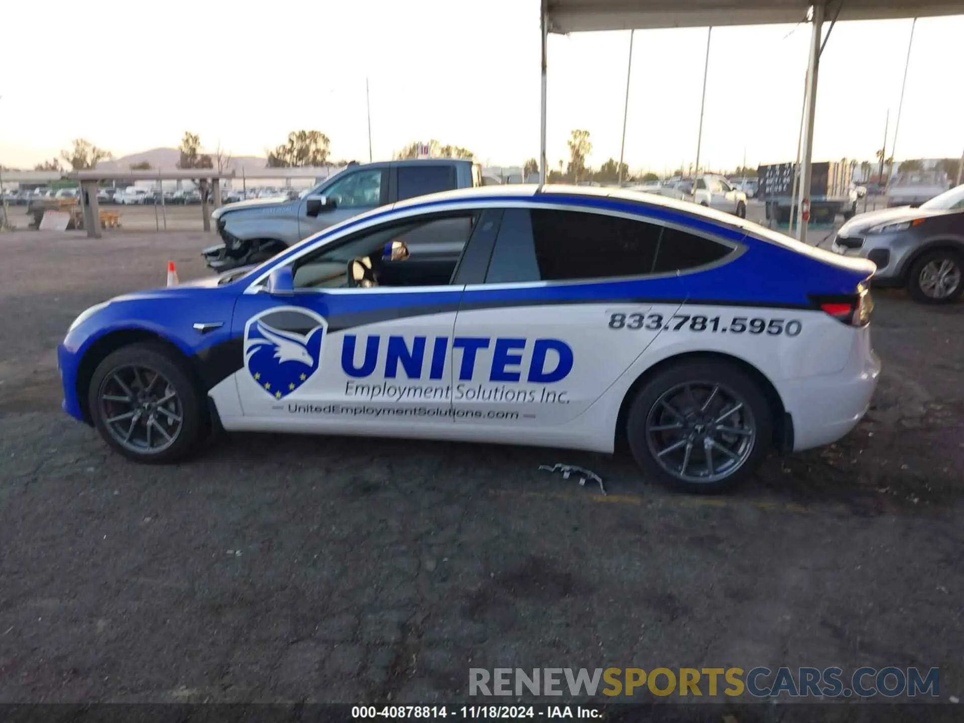 14 Photograph of a damaged car 5YJ3E1EA7LF659950 TESLA MODEL 3 2020