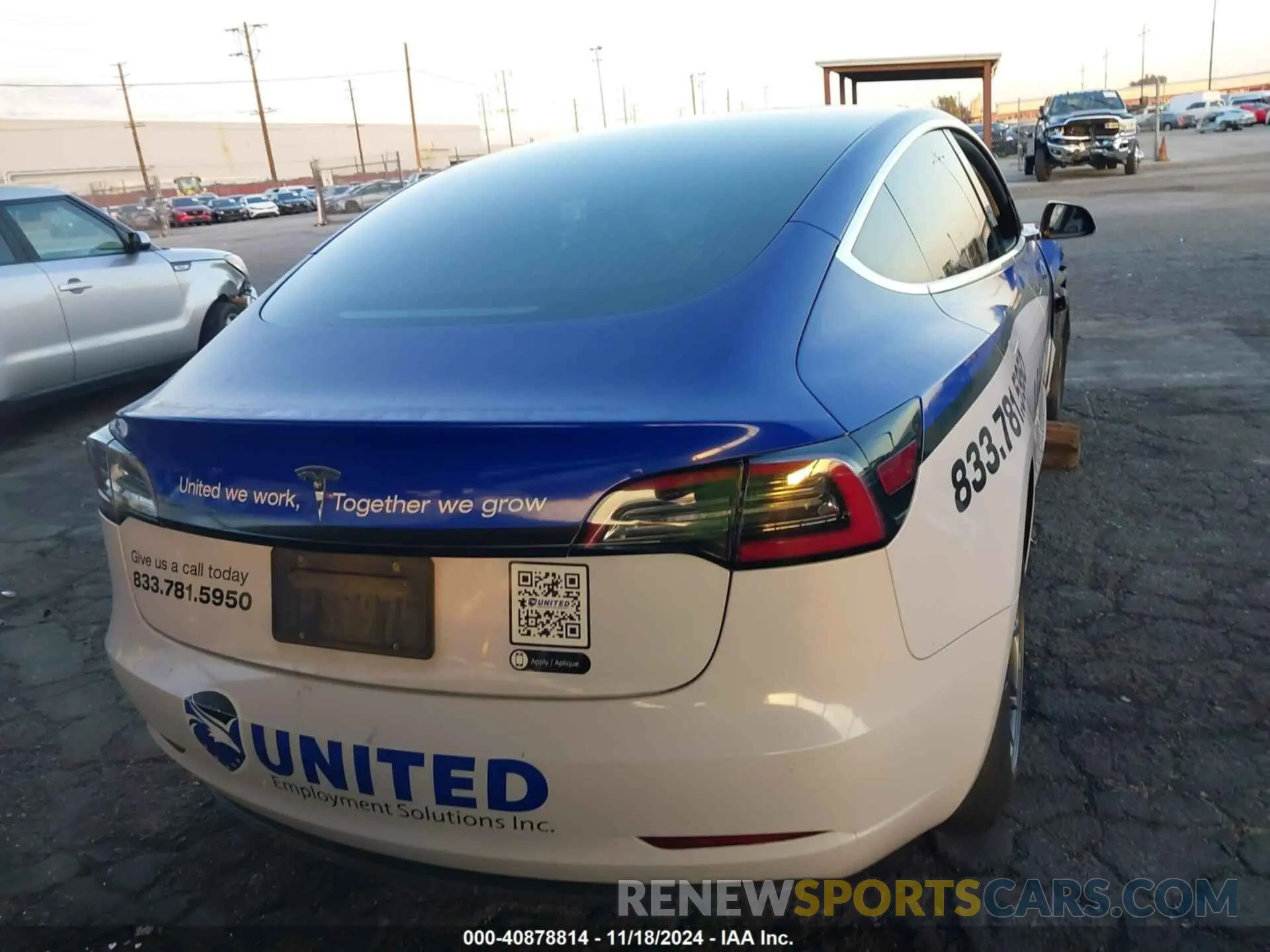 16 Photograph of a damaged car 5YJ3E1EA7LF659950 TESLA MODEL 3 2020