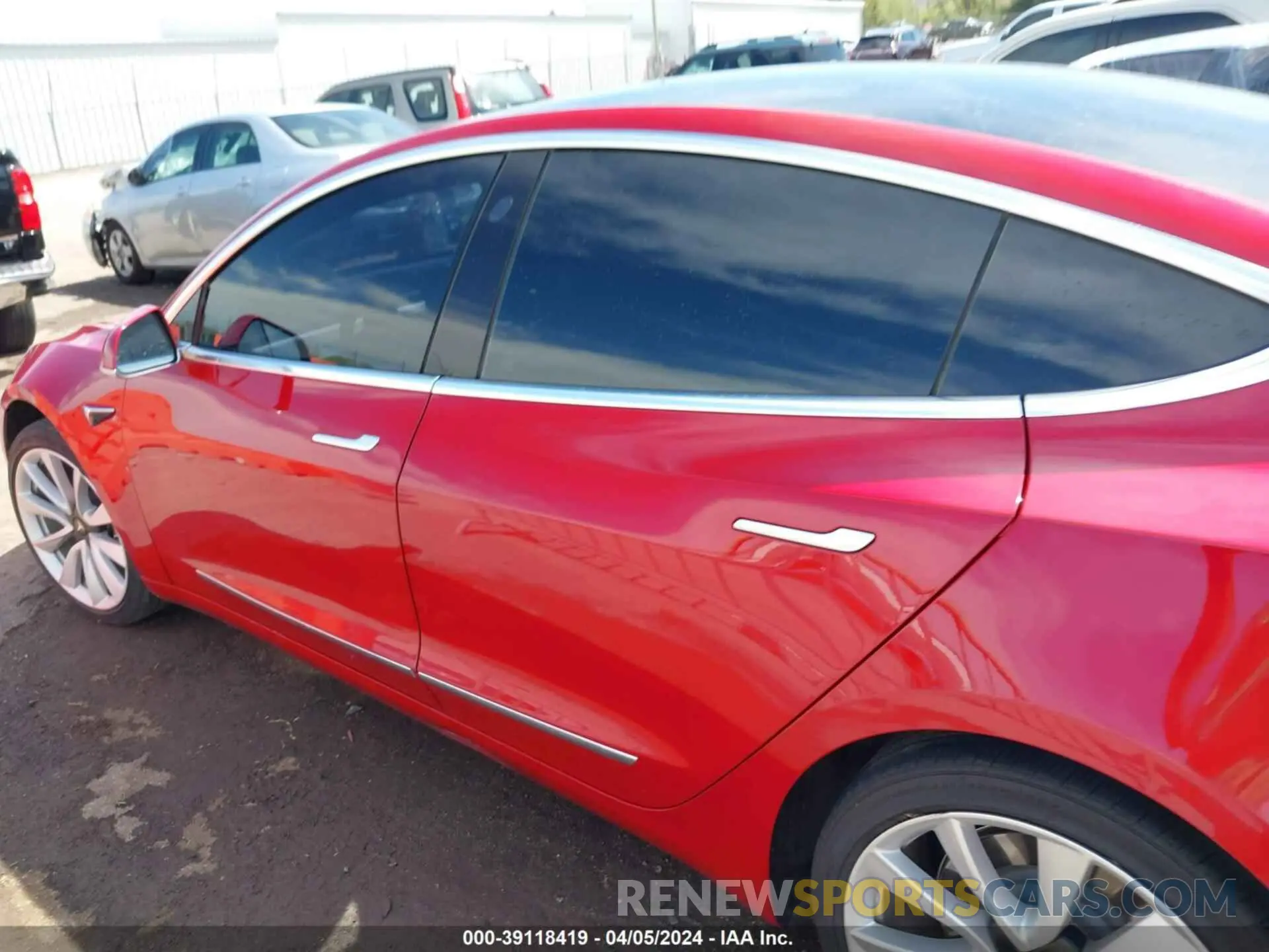 14 Photograph of a damaged car 5YJ3E1EA7LF661276 TESLA MODEL 3 2020