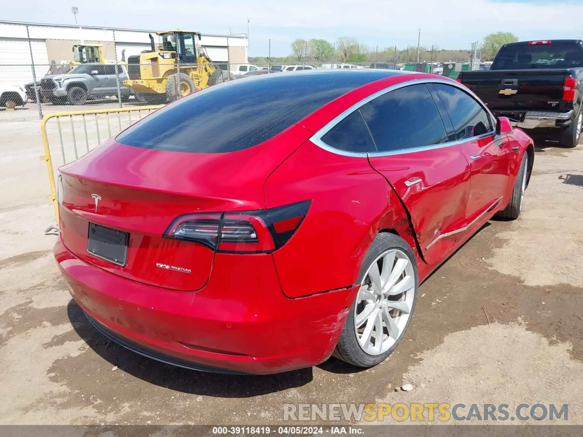4 Photograph of a damaged car 5YJ3E1EA7LF661276 TESLA MODEL 3 2020
