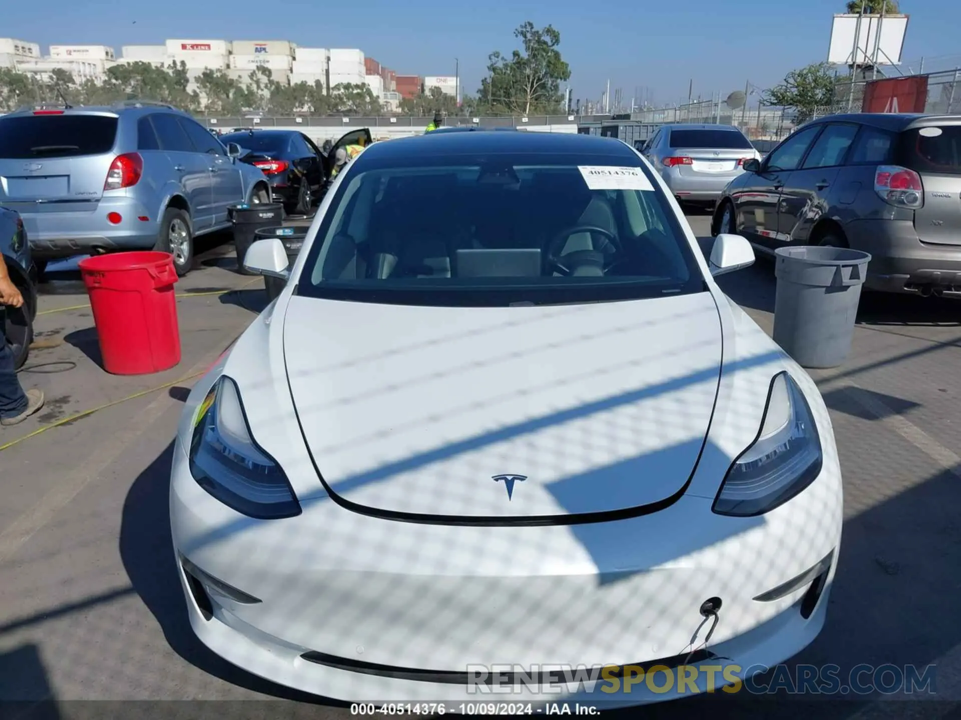 11 Photograph of a damaged car 5YJ3E1EA7LF706197 TESLA MODEL 3 2020