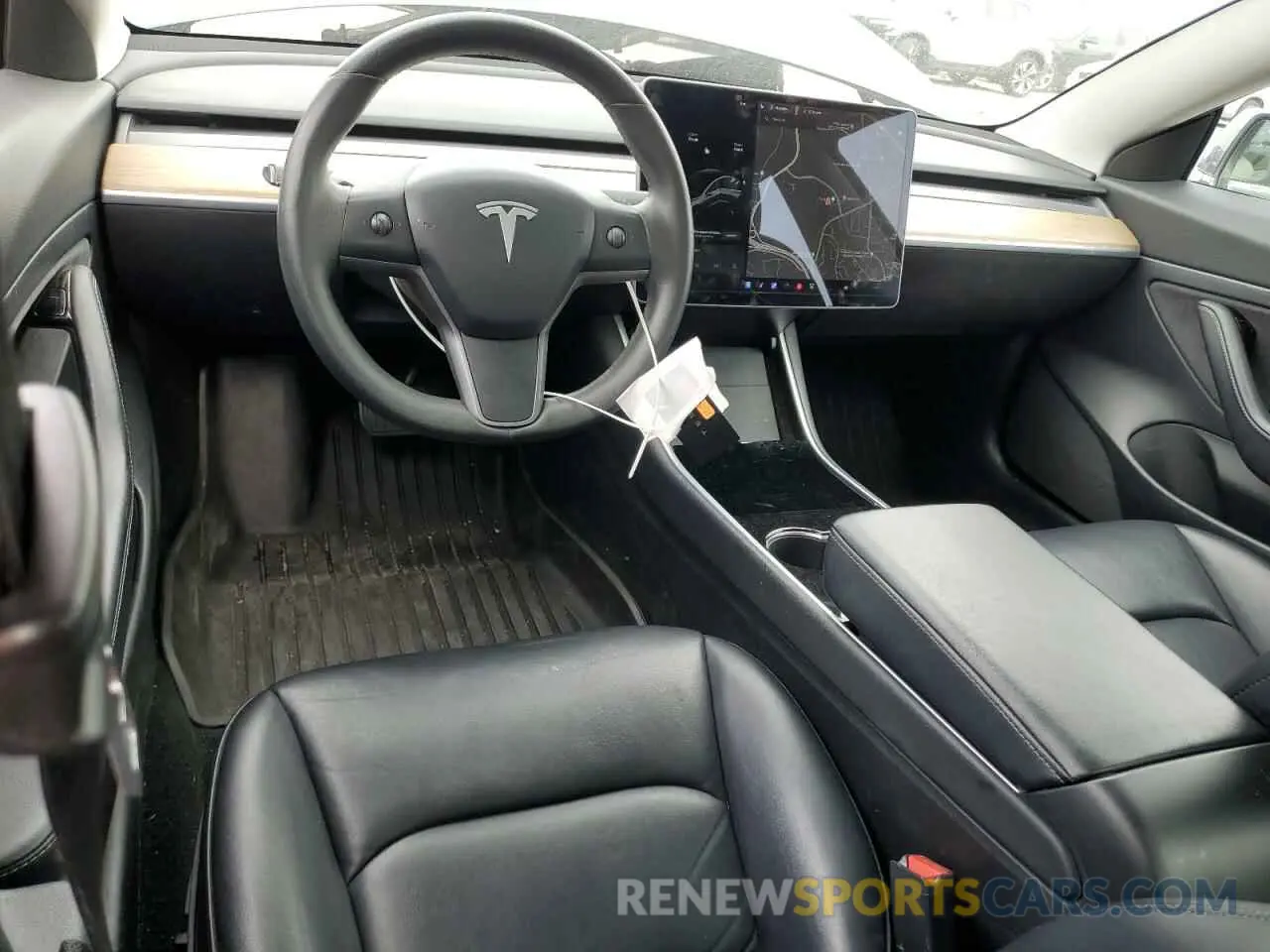 8 Photograph of a damaged car 5YJ3E1EA7LF743475 TESLA MODEL 3 2020