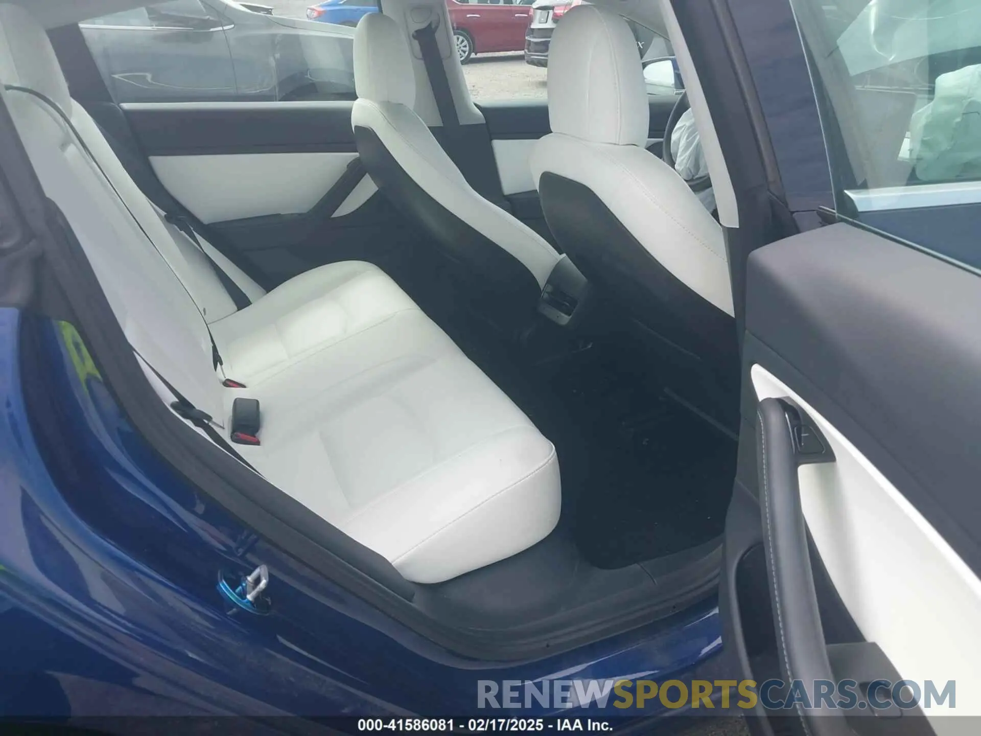 8 Photograph of a damaged car 5YJ3E1EA7LF785838 TESLA MODEL 3 2020