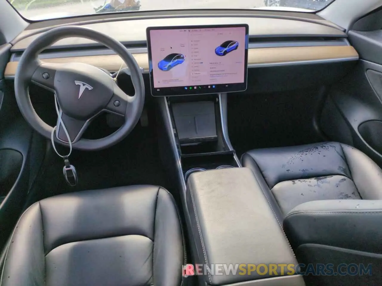 8 Photograph of a damaged car 5YJ3E1EA7LF792708 TESLA MODEL 3 2020