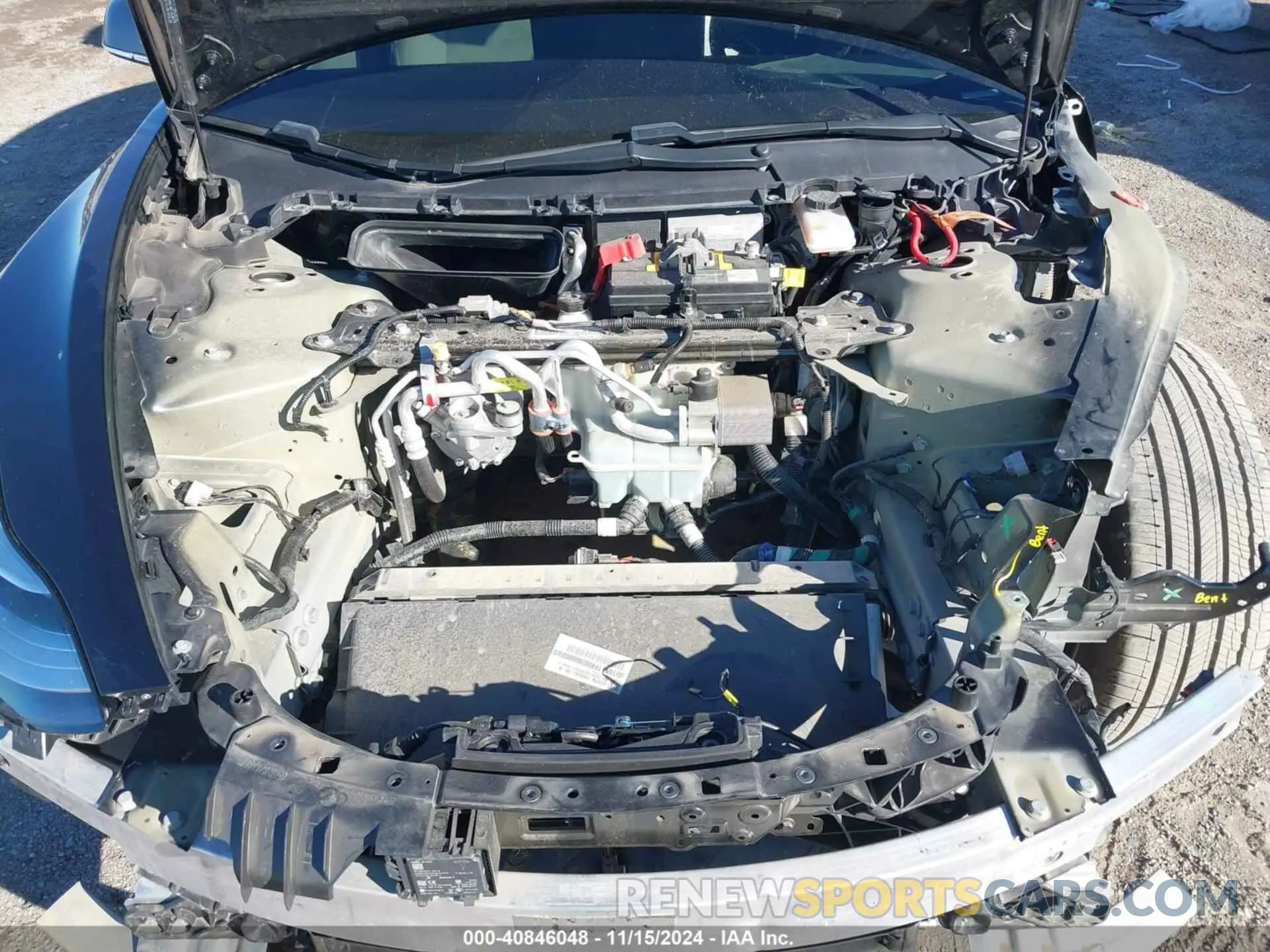 10 Photograph of a damaged car 5YJ3E1EA7LF802492 TESLA MODEL 3 2020