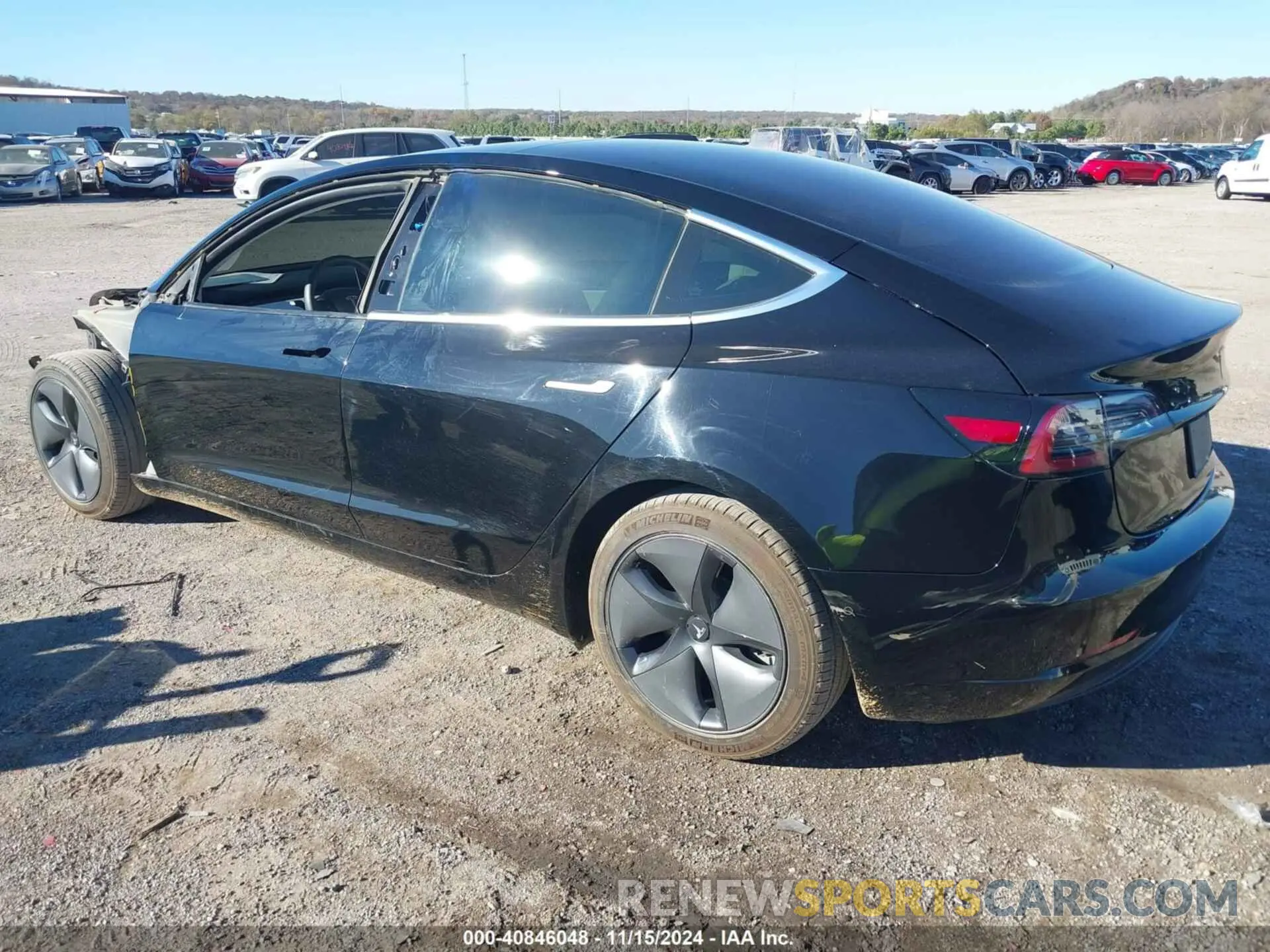 3 Photograph of a damaged car 5YJ3E1EA7LF802492 TESLA MODEL 3 2020