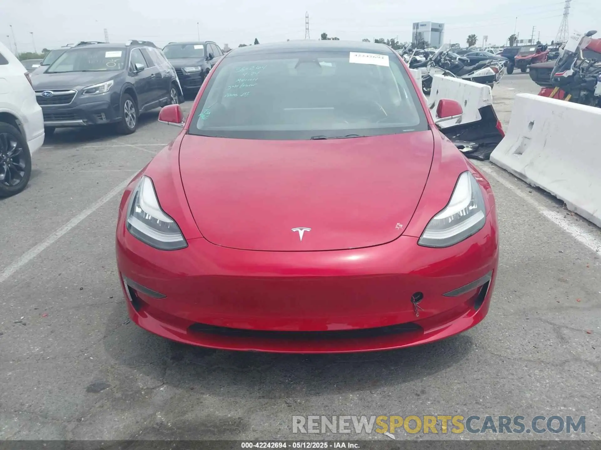 13 Photograph of a damaged car 5YJ3E1EA7LF806266 TESLA MODEL 3 2020