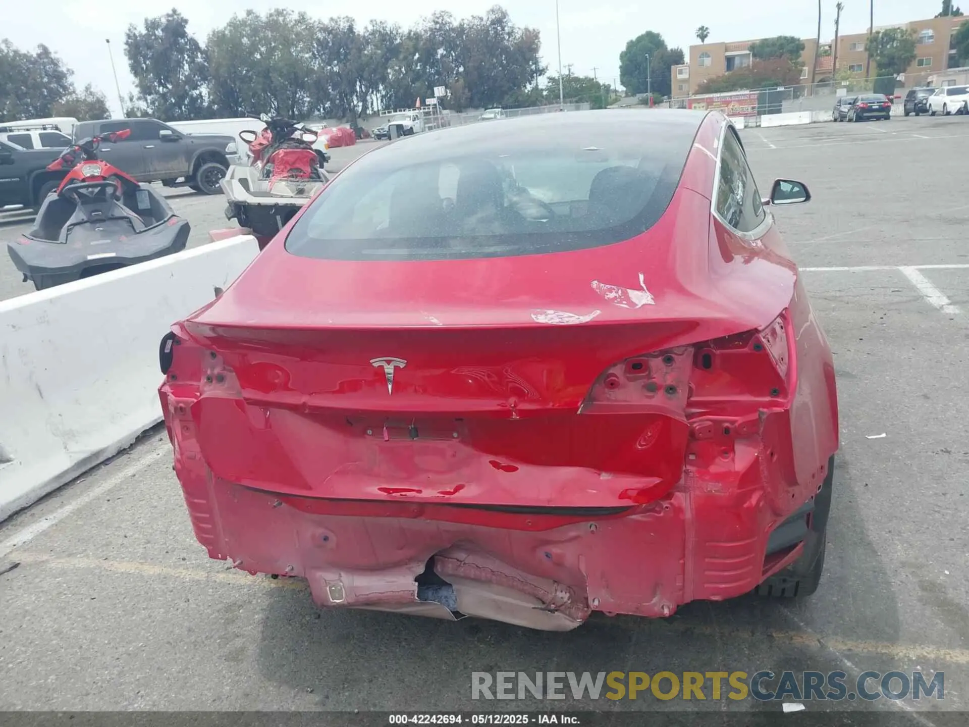 17 Photograph of a damaged car 5YJ3E1EA7LF806266 TESLA MODEL 3 2020