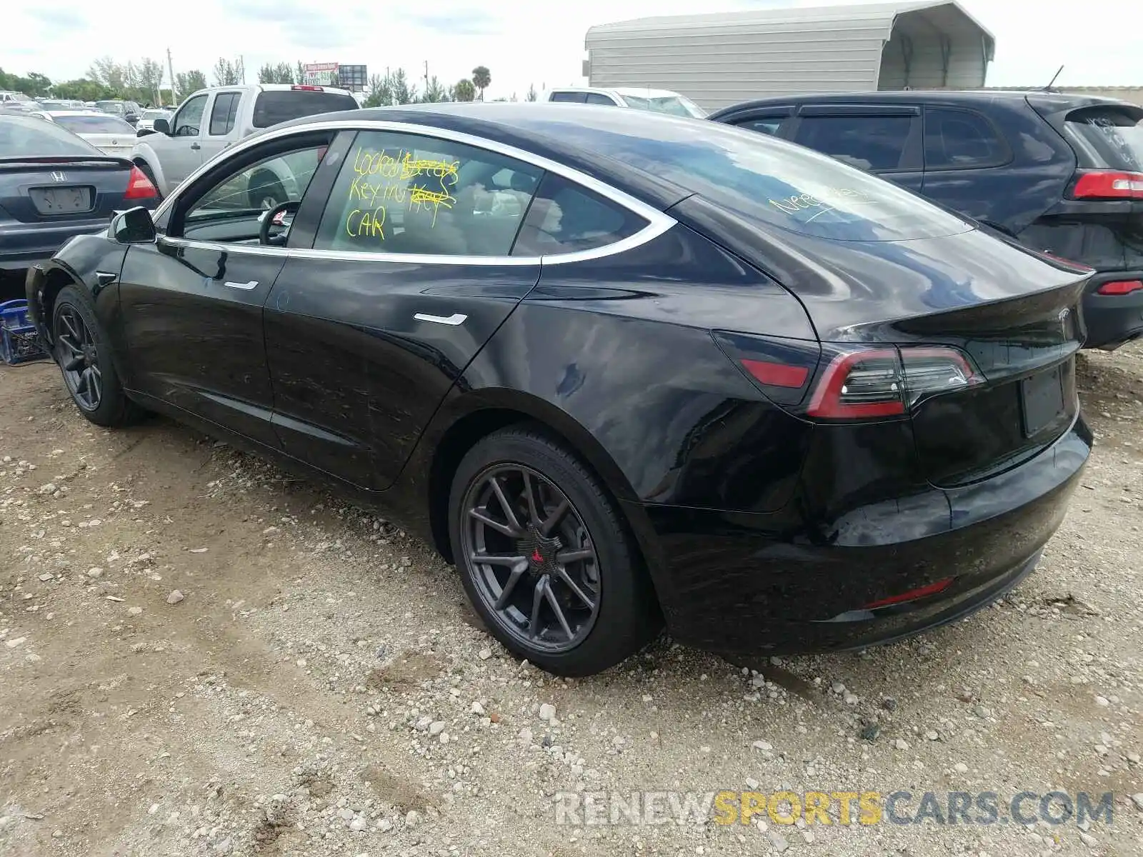 3 Photograph of a damaged car 5YJ3E1EA8LF598110 TESLA MODEL 3 2020