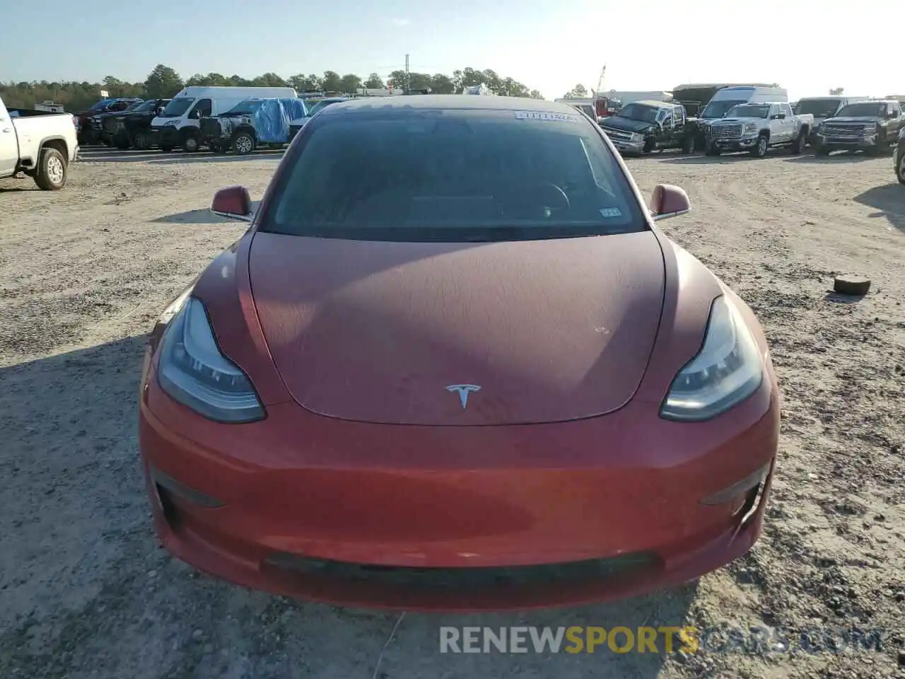 5 Photograph of a damaged car 5YJ3E1EA8LF606562 TESLA MODEL 3 2020