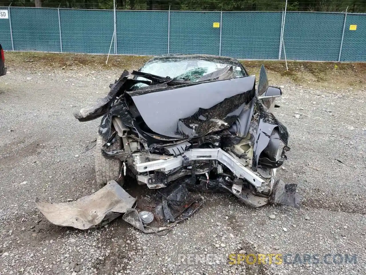 5 Photograph of a damaged car 5YJ3E1EA8LF609333 TESLA MODEL 3 2020