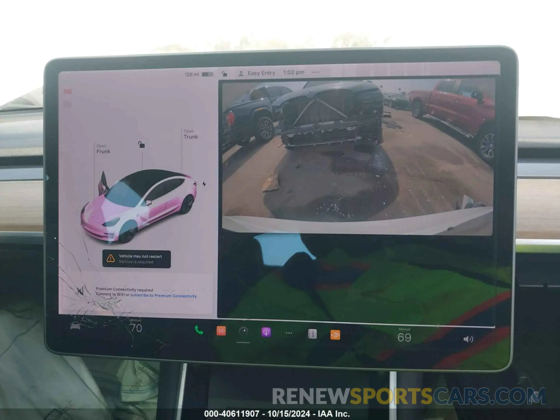 7 Photograph of a damaged car 5YJ3E1EA8LF613060 TESLA MODEL 3 2020