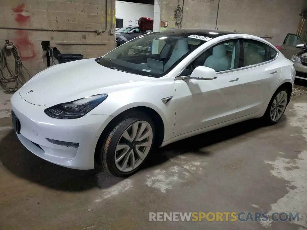 1 Photograph of a damaged car 5YJ3E1EA8LF634927 TESLA MODEL 3 2020