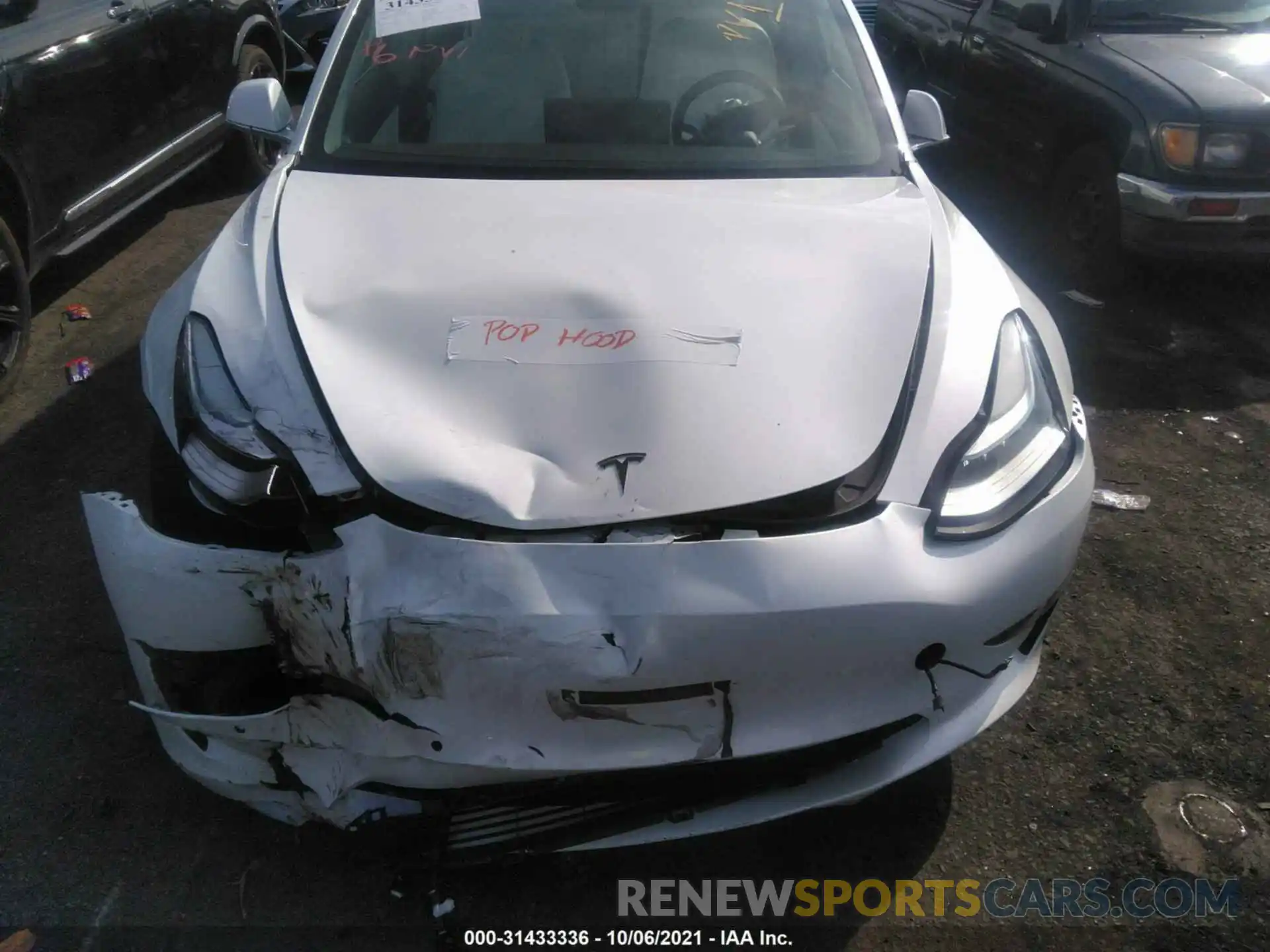 8 Photograph of a damaged car 5YJ3E1EA8LF634989 TESLA MODEL 3 2020