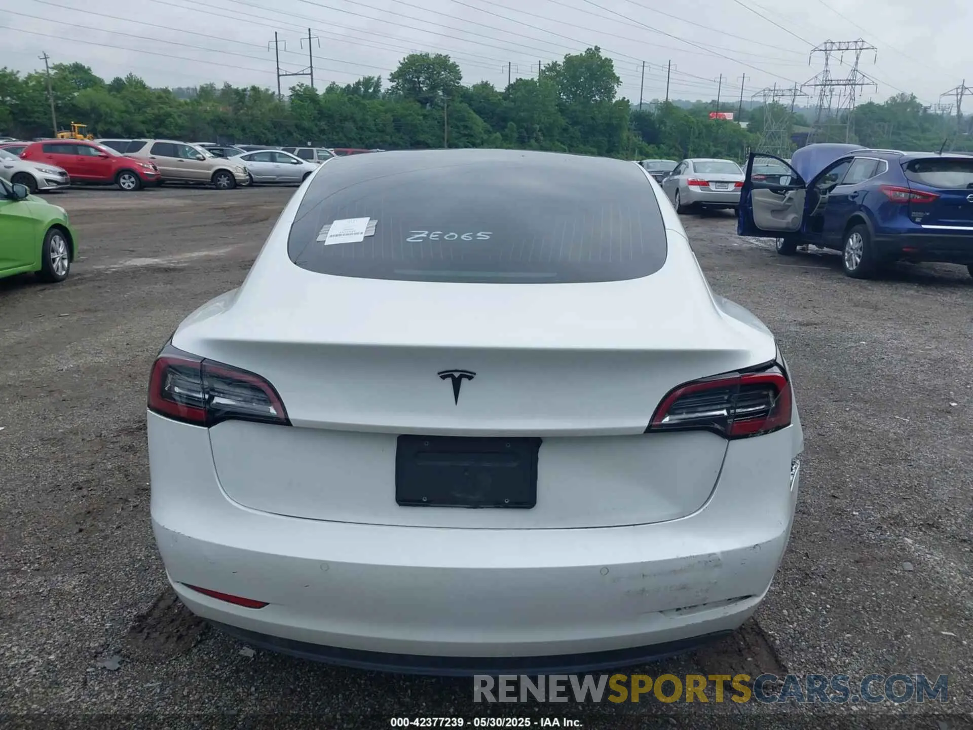 16 Photograph of a damaged car 5YJ3E1EA8LF645278 TESLA MODEL 3 2020