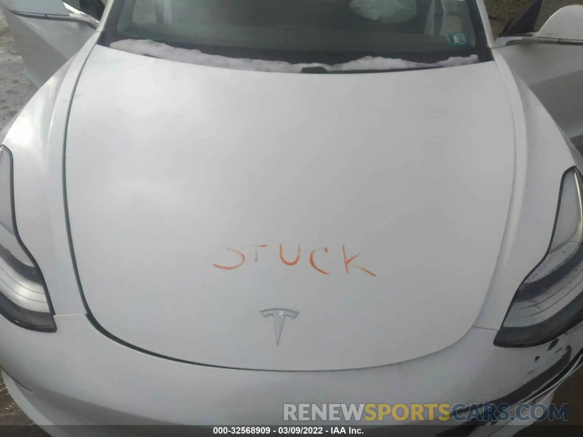 10 Photograph of a damaged car 5YJ3E1EA8LF645328 TESLA MODEL 3 2020