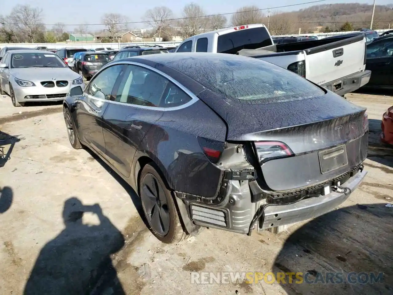 3 Photograph of a damaged car 5YJ3E1EA8LF658029 TESLA MODEL 3 2020