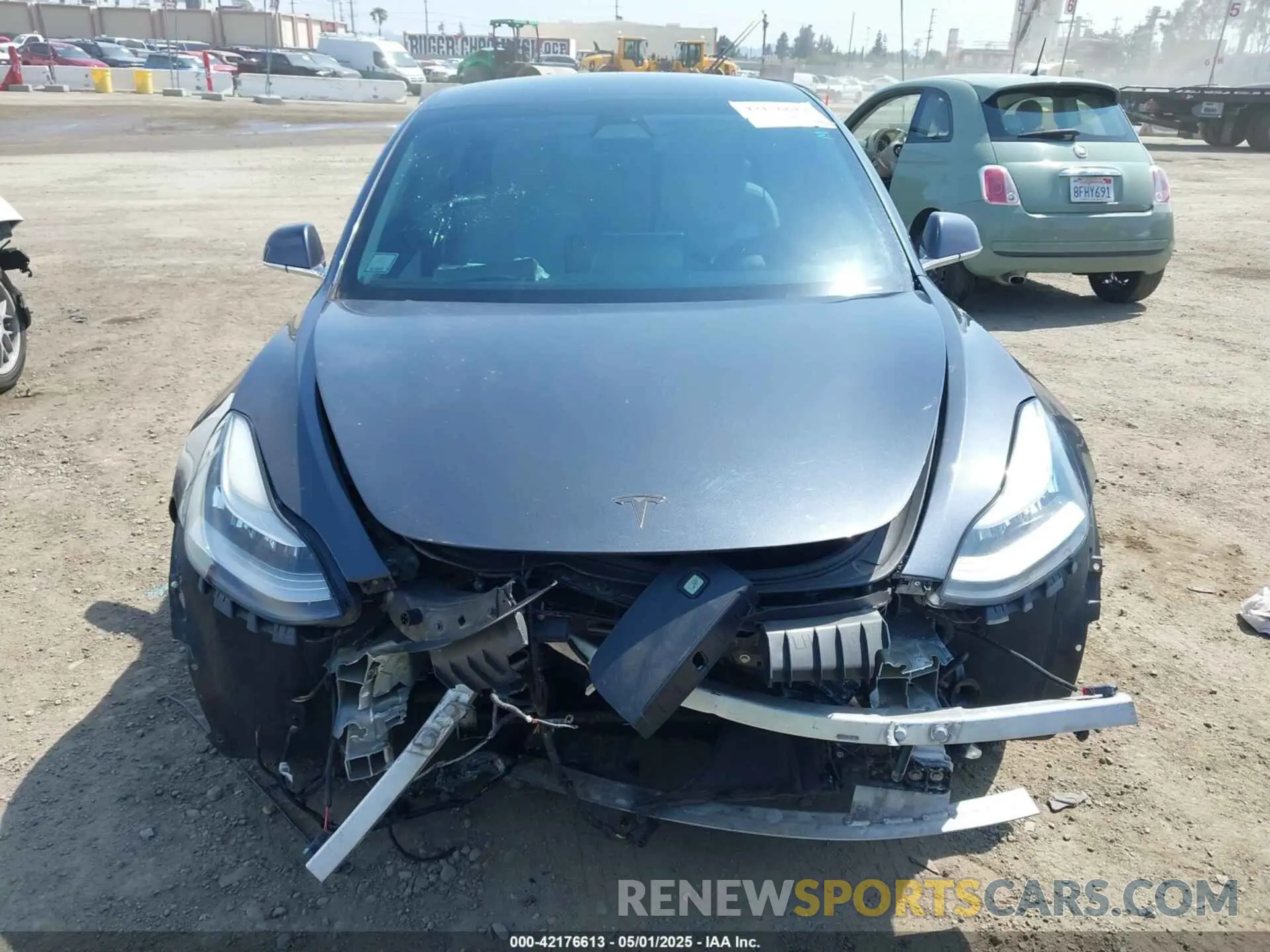 13 Photograph of a damaged car 5YJ3E1EA8LF662212 TESLA MODEL 3 2020
