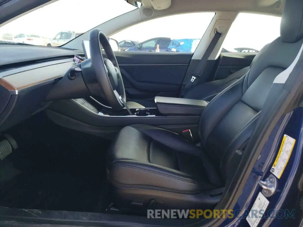 7 Photograph of a damaged car 5YJ3E1EA8LF705995 TESLA MODEL 3 2020