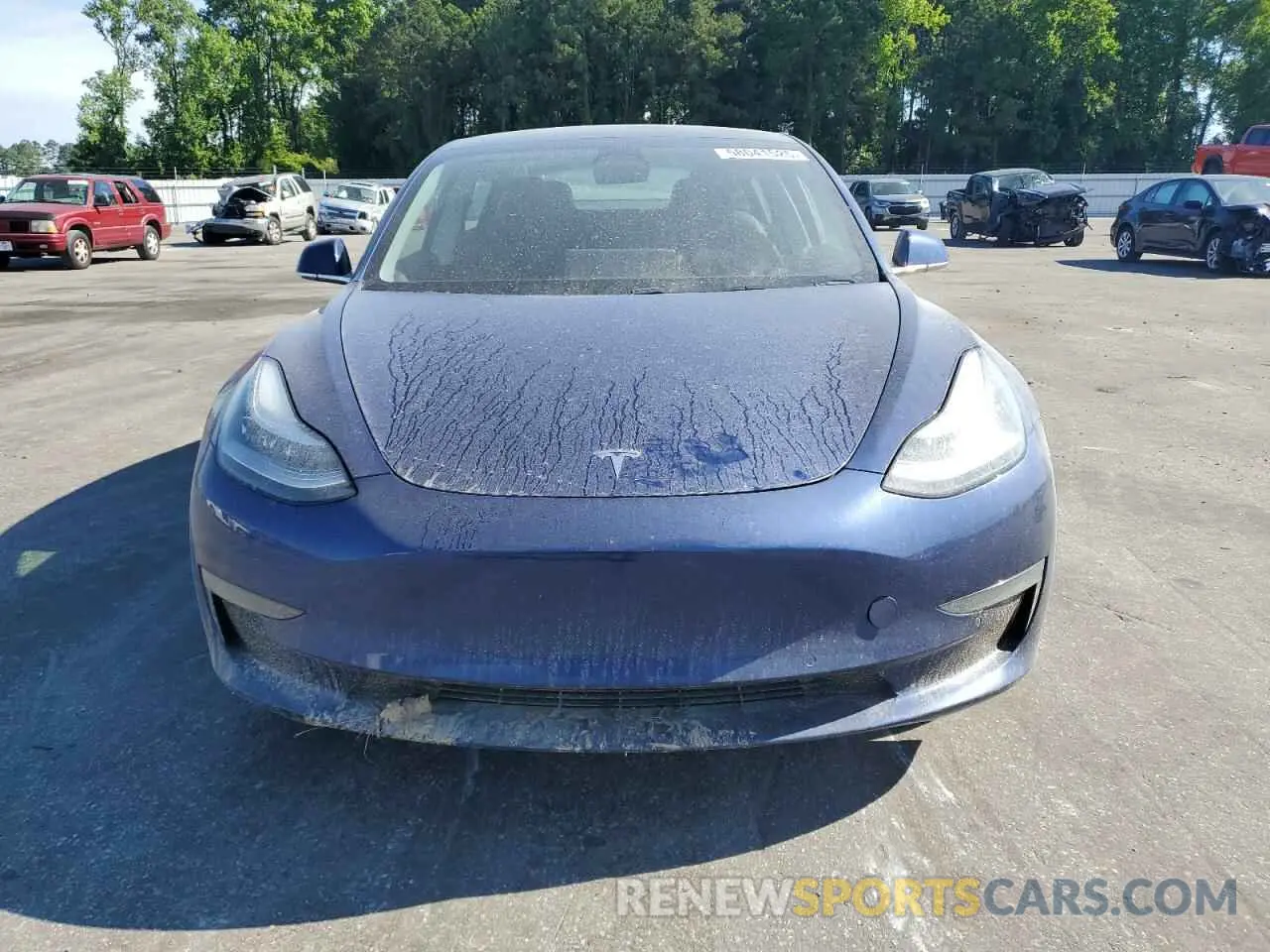5 Photograph of a damaged car 5YJ3E1EA8LF708900 TESLA MODEL 3 2020