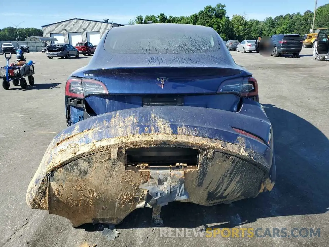 6 Photograph of a damaged car 5YJ3E1EA8LF708900 TESLA MODEL 3 2020