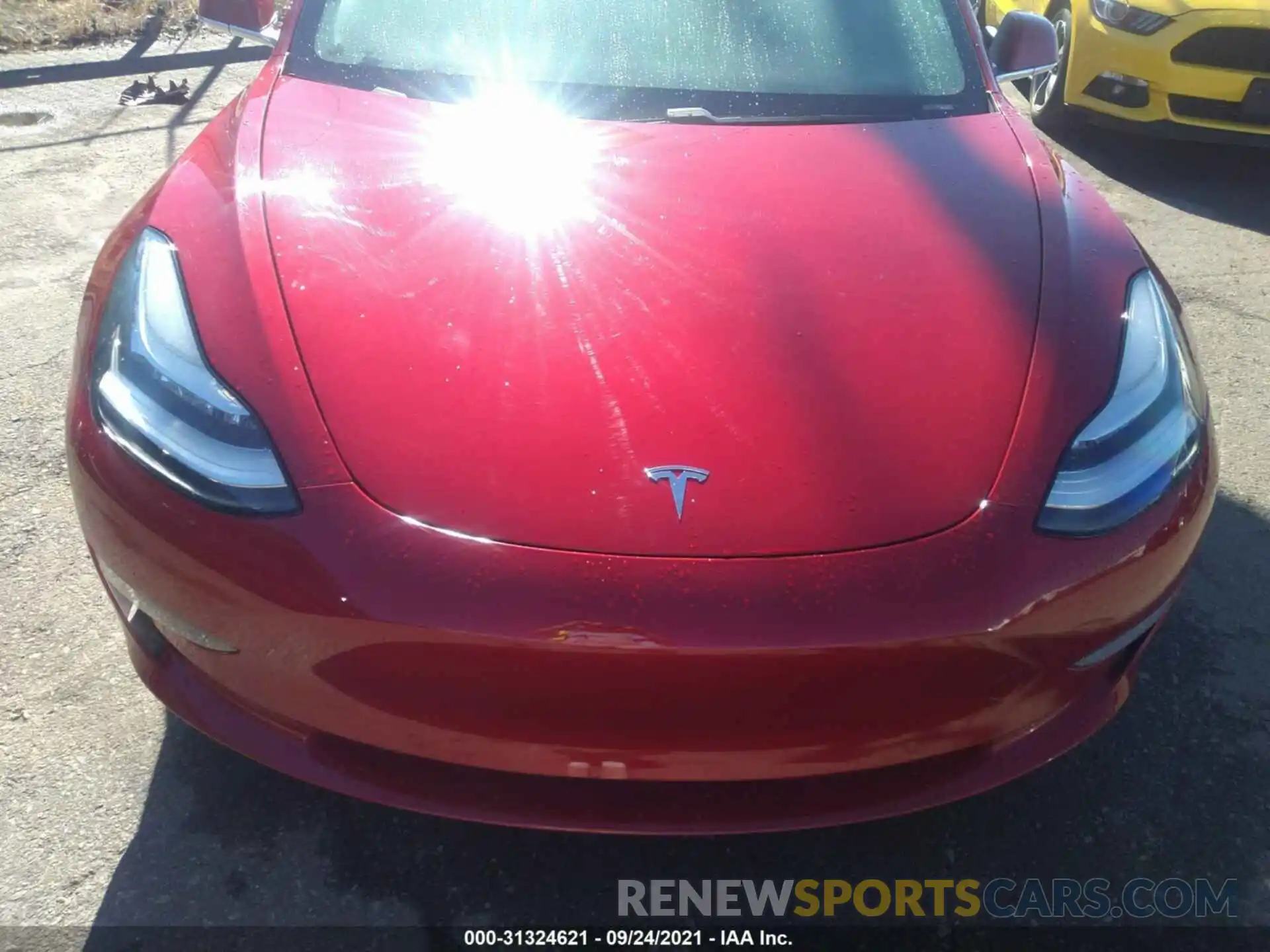 10 Photograph of a damaged car 5YJ3E1EA8LF718715 TESLA MODEL 3 2020