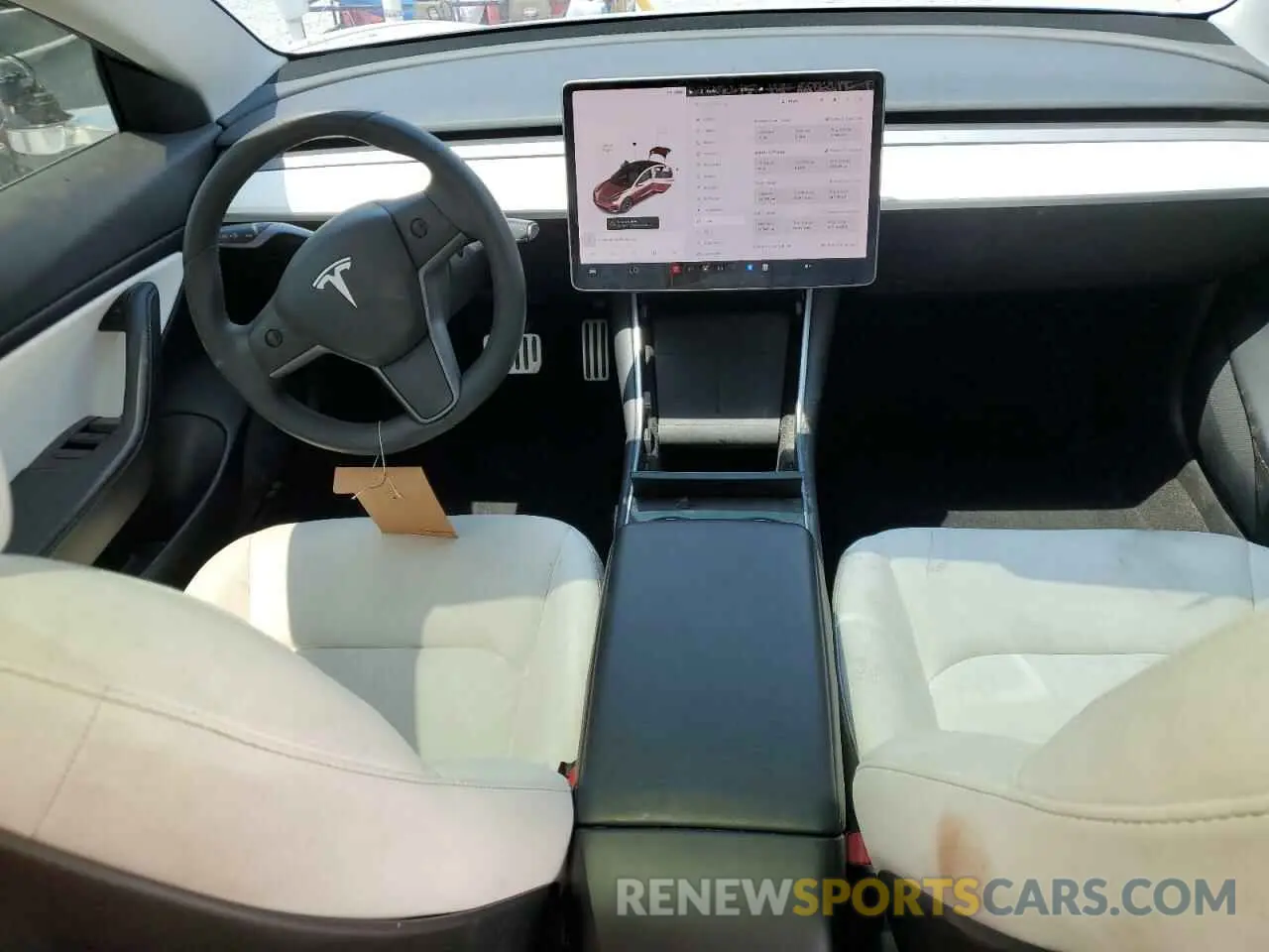 8 Photograph of a damaged car 5YJ3E1EA8LF741041 TESLA MODEL 3 2020