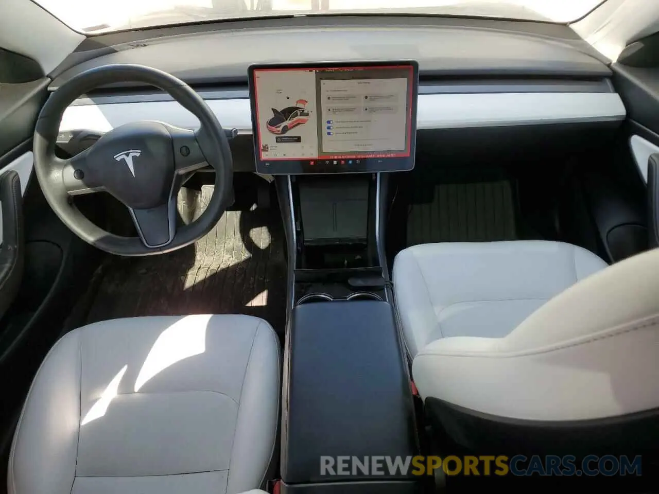 8 Photograph of a damaged car 5YJ3E1EA8LF743985 TESLA MODEL 3 2020