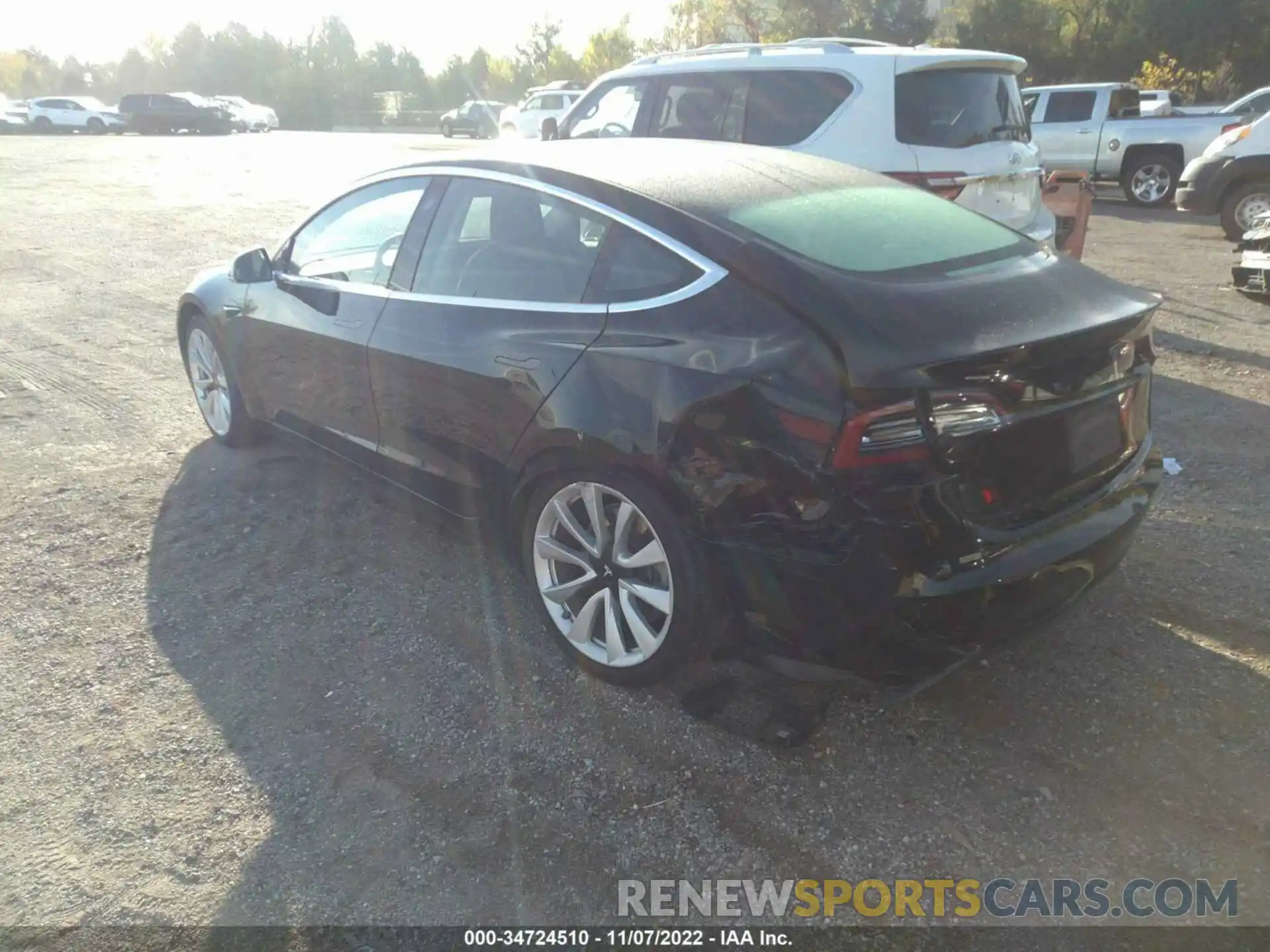 3 Photograph of a damaged car 5YJ3E1EA8LF797397 TESLA MODEL 3 2020