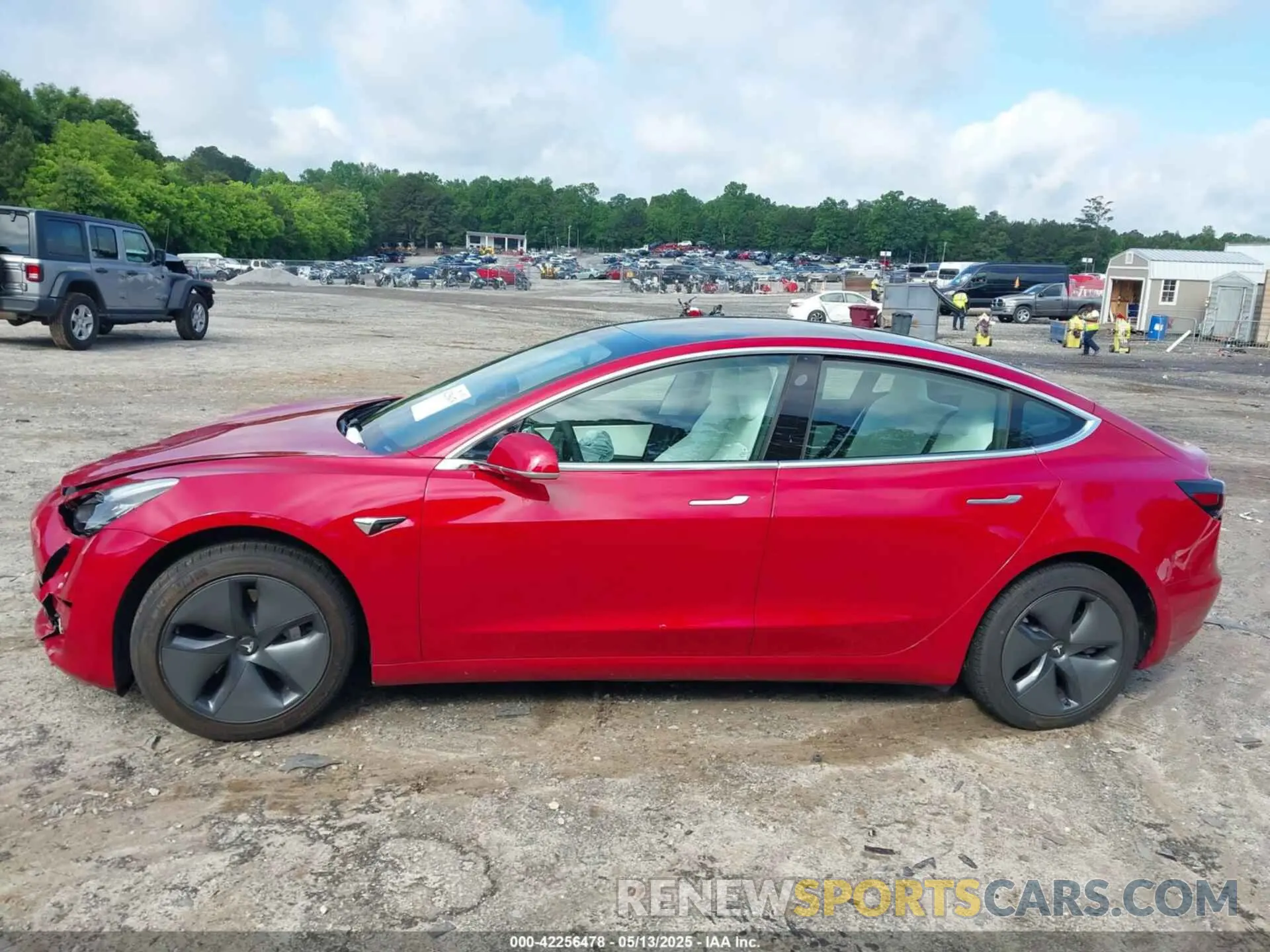 13 Photograph of a damaged car 5YJ3E1EA8LF797688 TESLA MODEL 3 2020