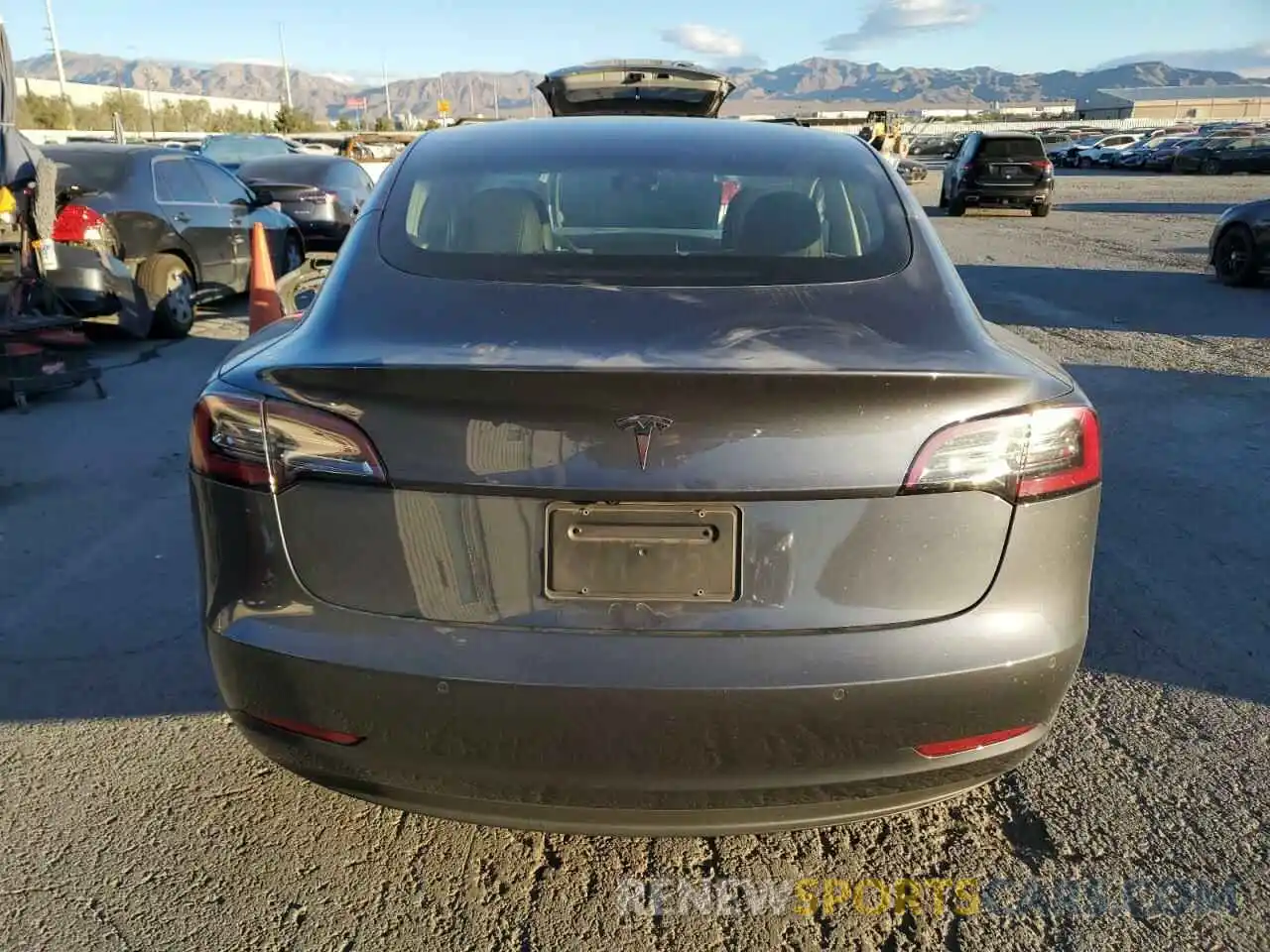 6 Photograph of a damaged car 5YJ3E1EA8LF803523 TESLA MODEL 3 2020