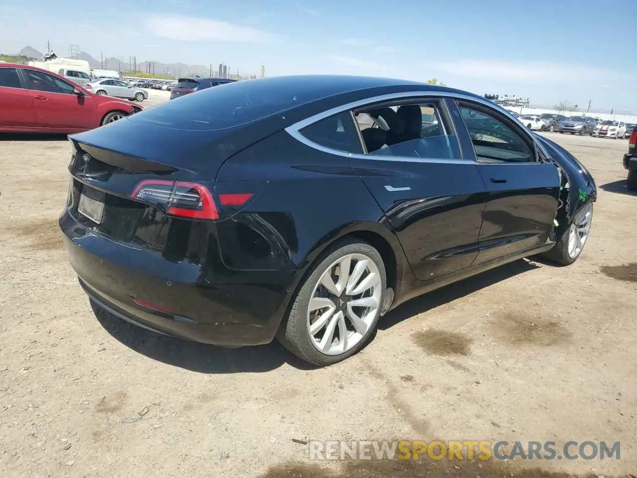 3 Photograph of a damaged car 5YJ3E1EA8LF806017 TESLA MODEL 3 2020