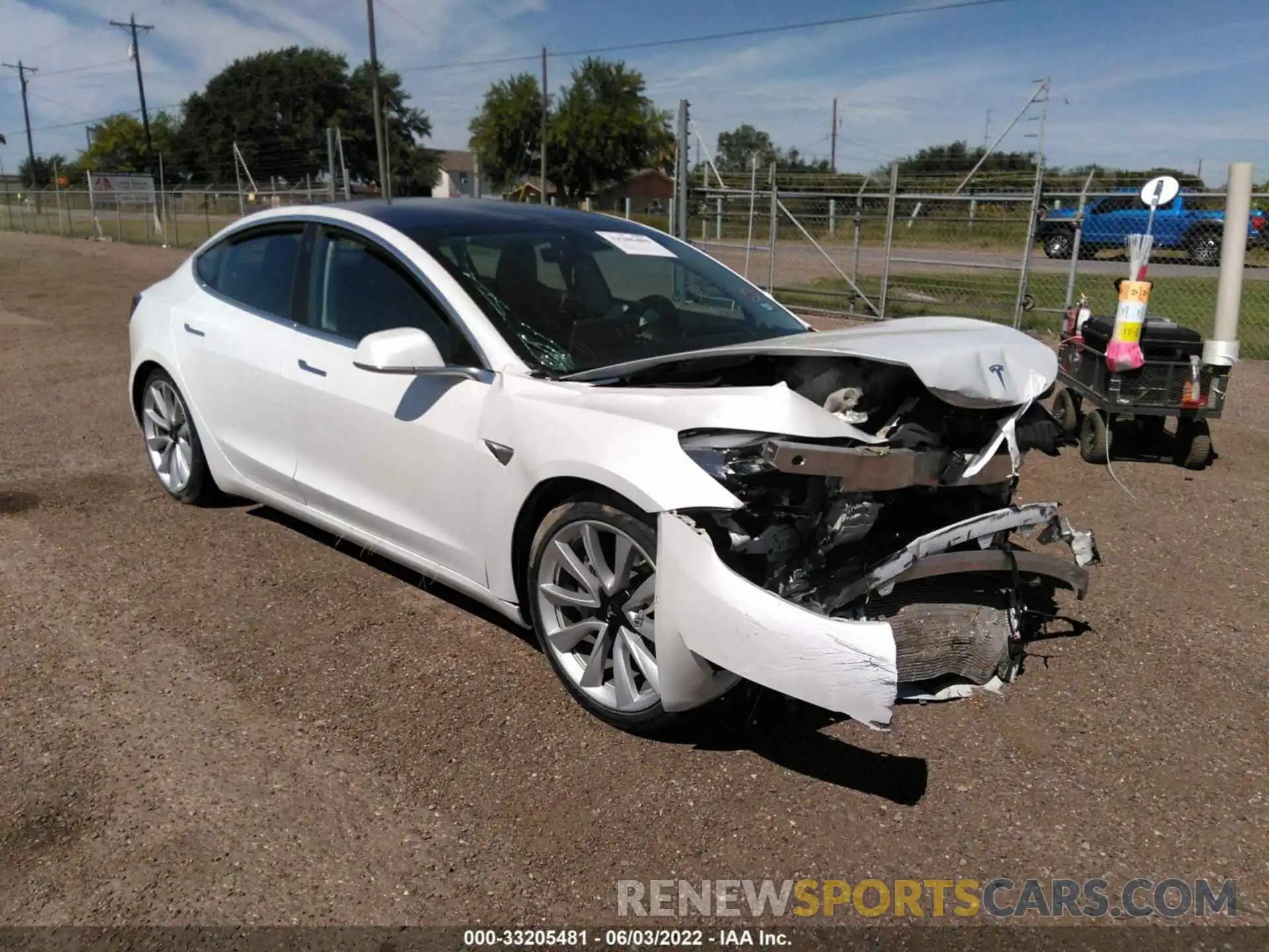 6 Photograph of a damaged car 5YJ3E1EA9LF476789 TESLA MODEL 3 2020