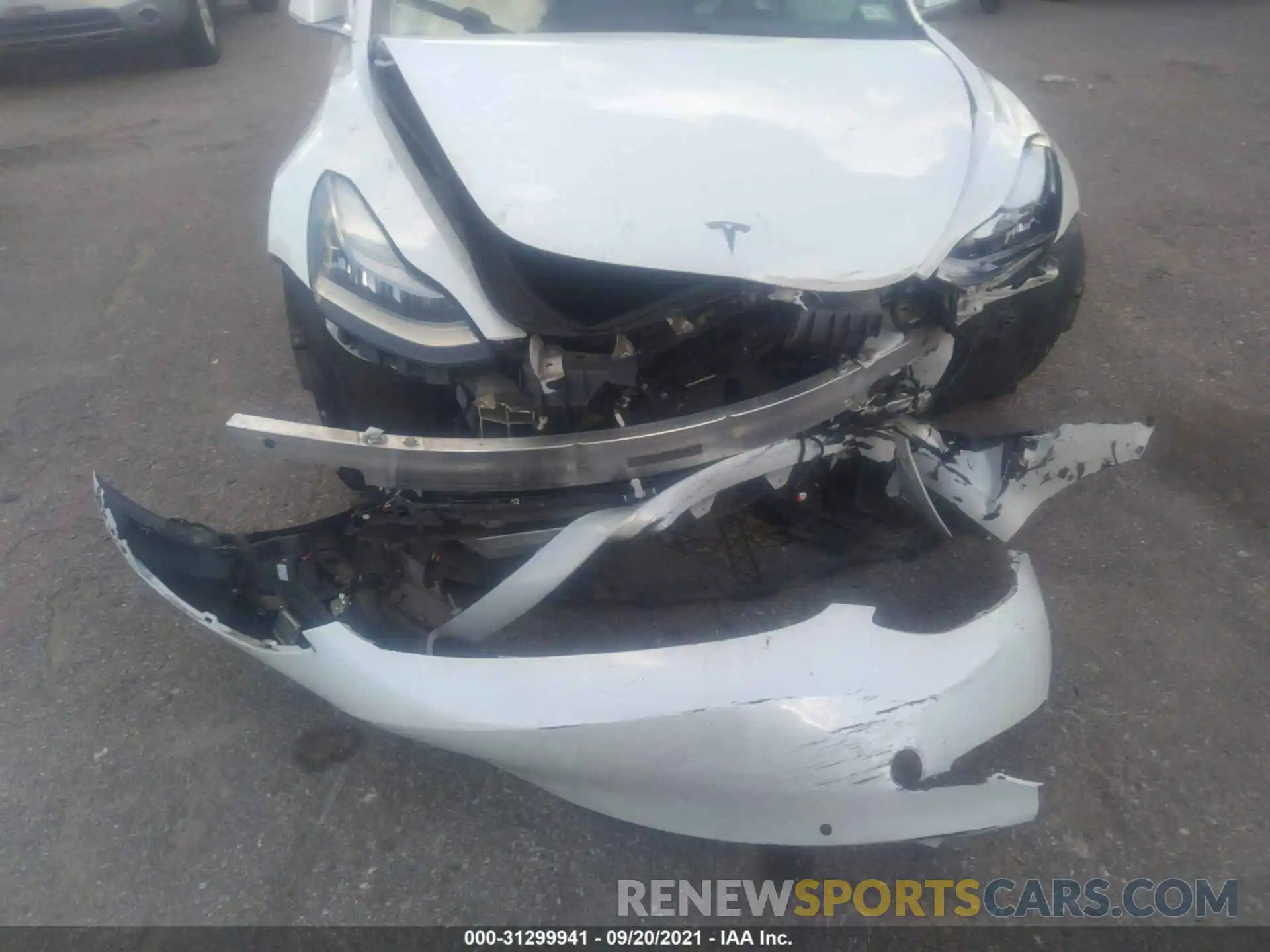 6 Photograph of a damaged car 5YJ3E1EA9LF504767 TESLA MODEL 3 2020