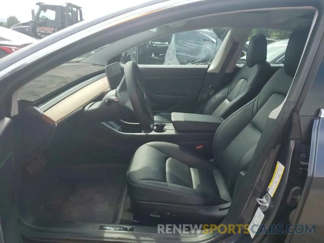 7 Photograph of a damaged car 5YJ3E1EA9LF597208 TESLA MODEL 3 2020
