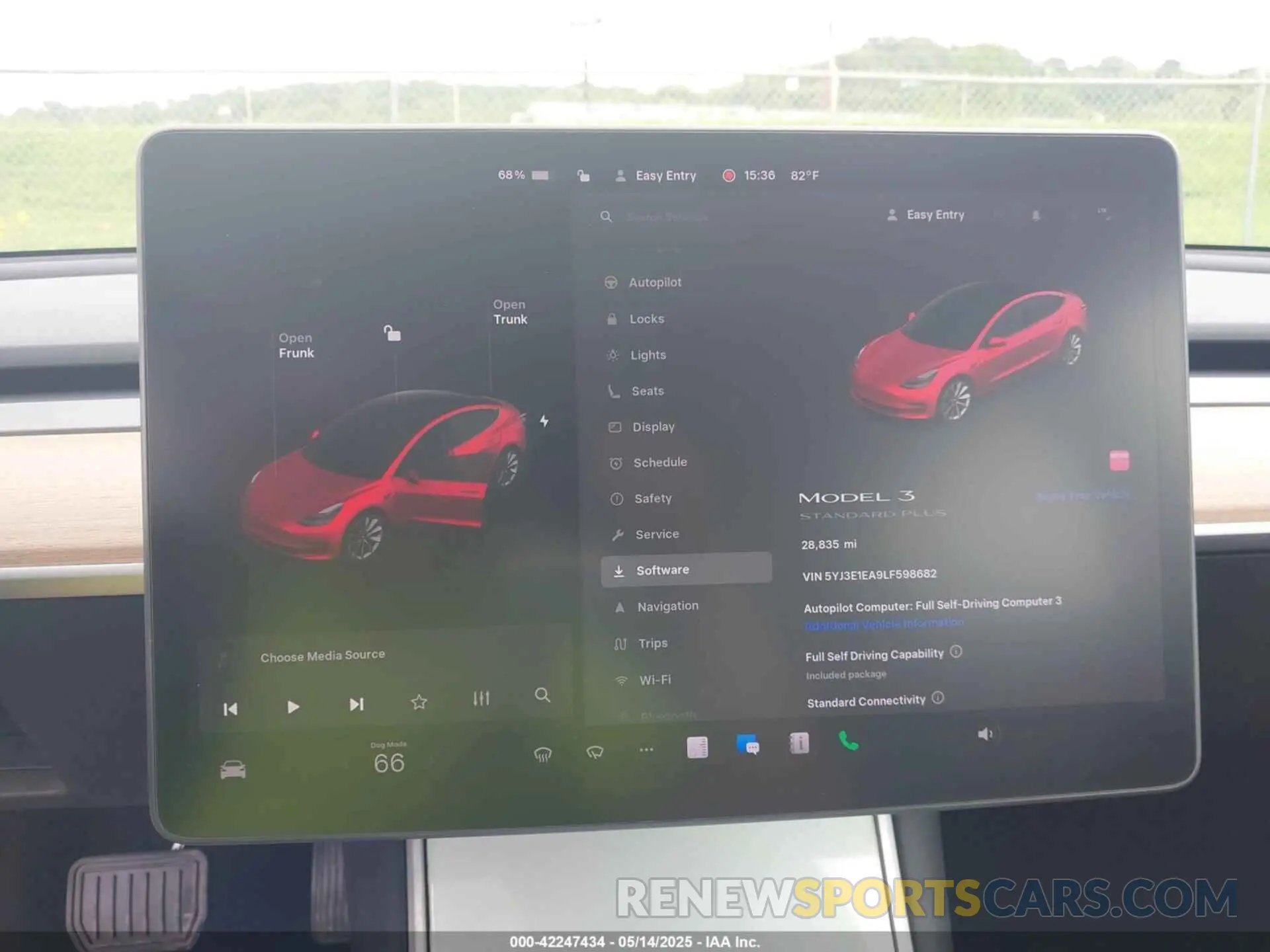 18 Photograph of a damaged car 5YJ3E1EA9LF598682 TESLA MODEL 3 2020