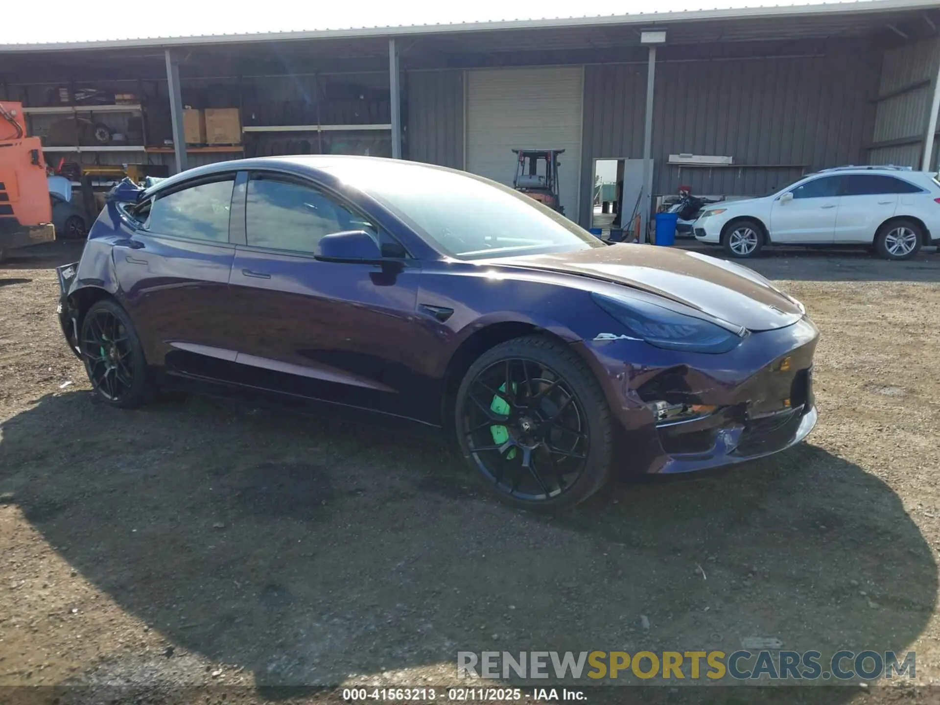 1 Photograph of a damaged car 5YJ3E1EA9LF599332 TESLA MODEL 3 2020