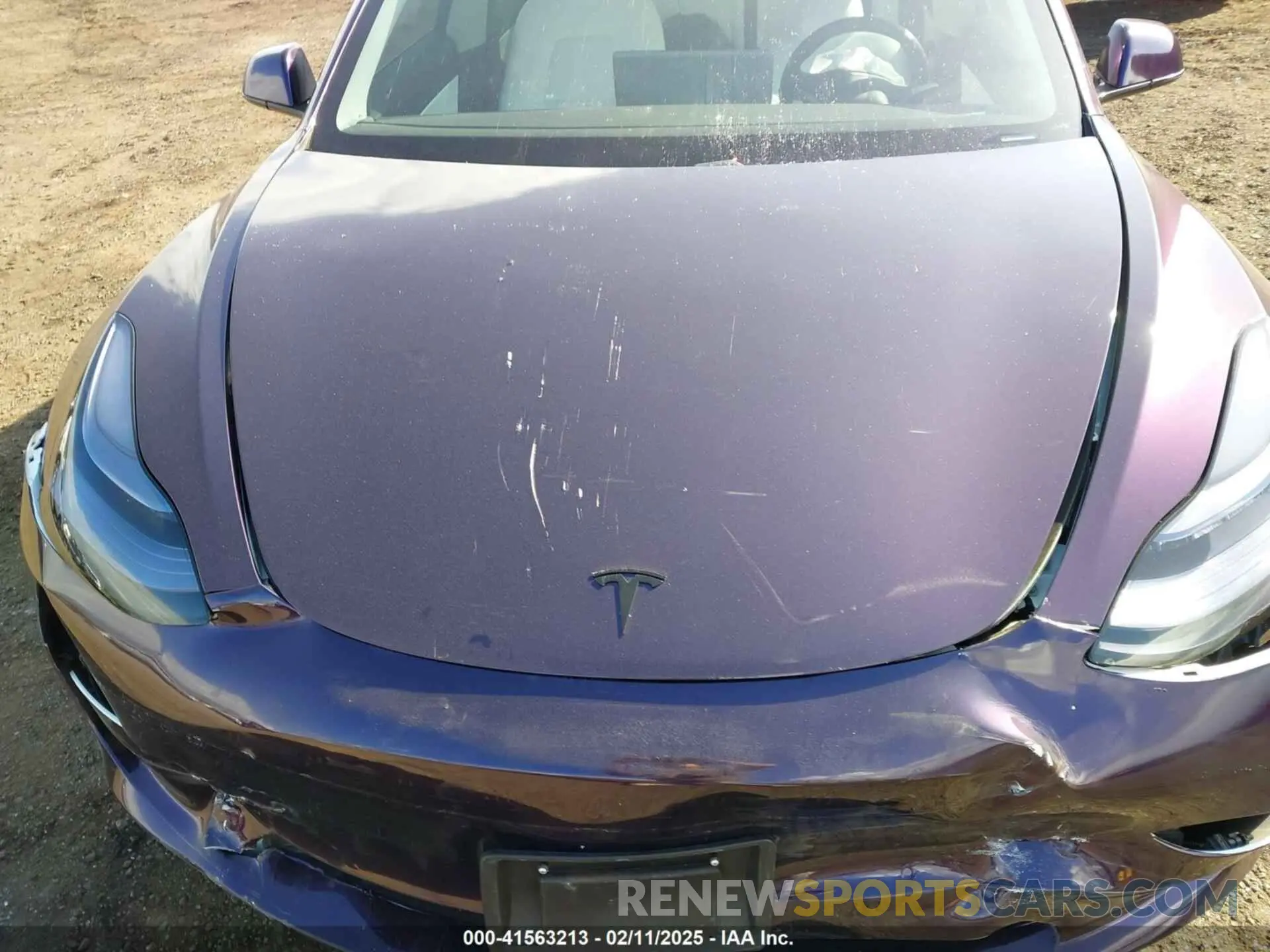 10 Photograph of a damaged car 5YJ3E1EA9LF599332 TESLA MODEL 3 2020