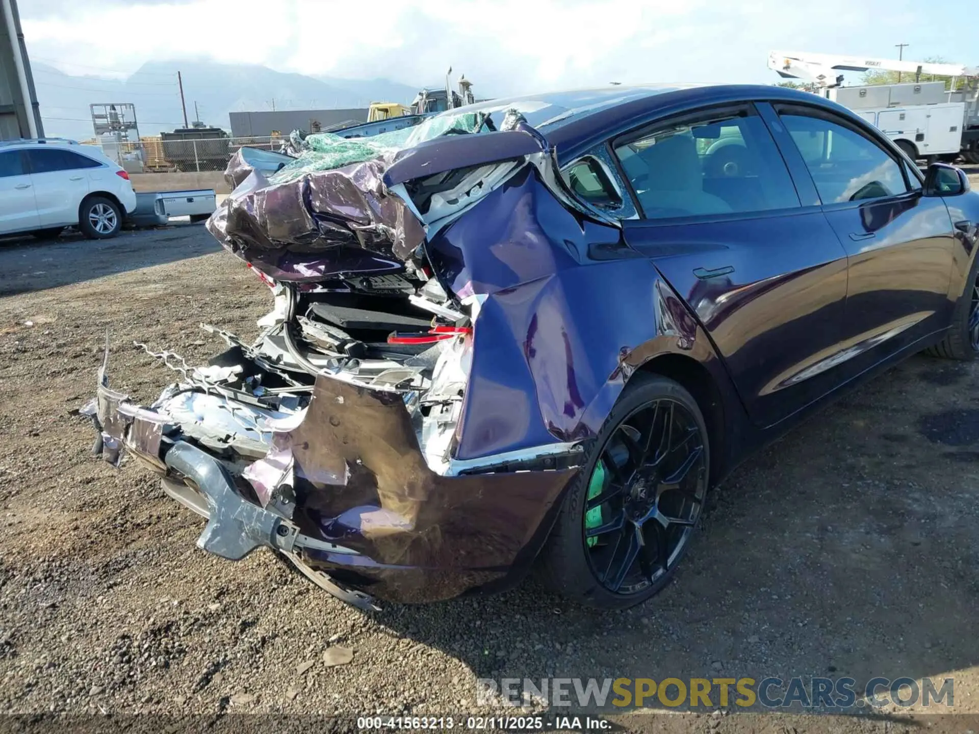 6 Photograph of a damaged car 5YJ3E1EA9LF599332 TESLA MODEL 3 2020