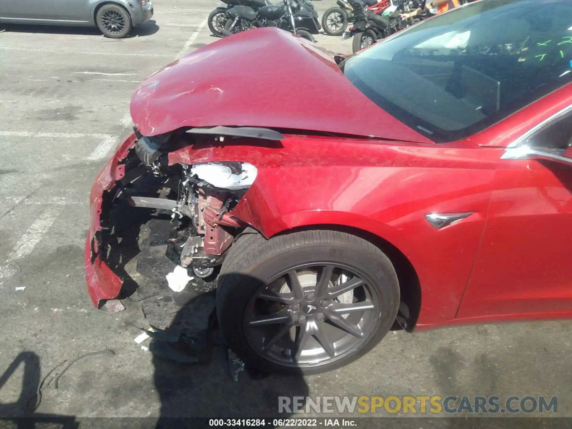 6 Photograph of a damaged car 5YJ3E1EA9LF606554 TESLA MODEL 3 2020