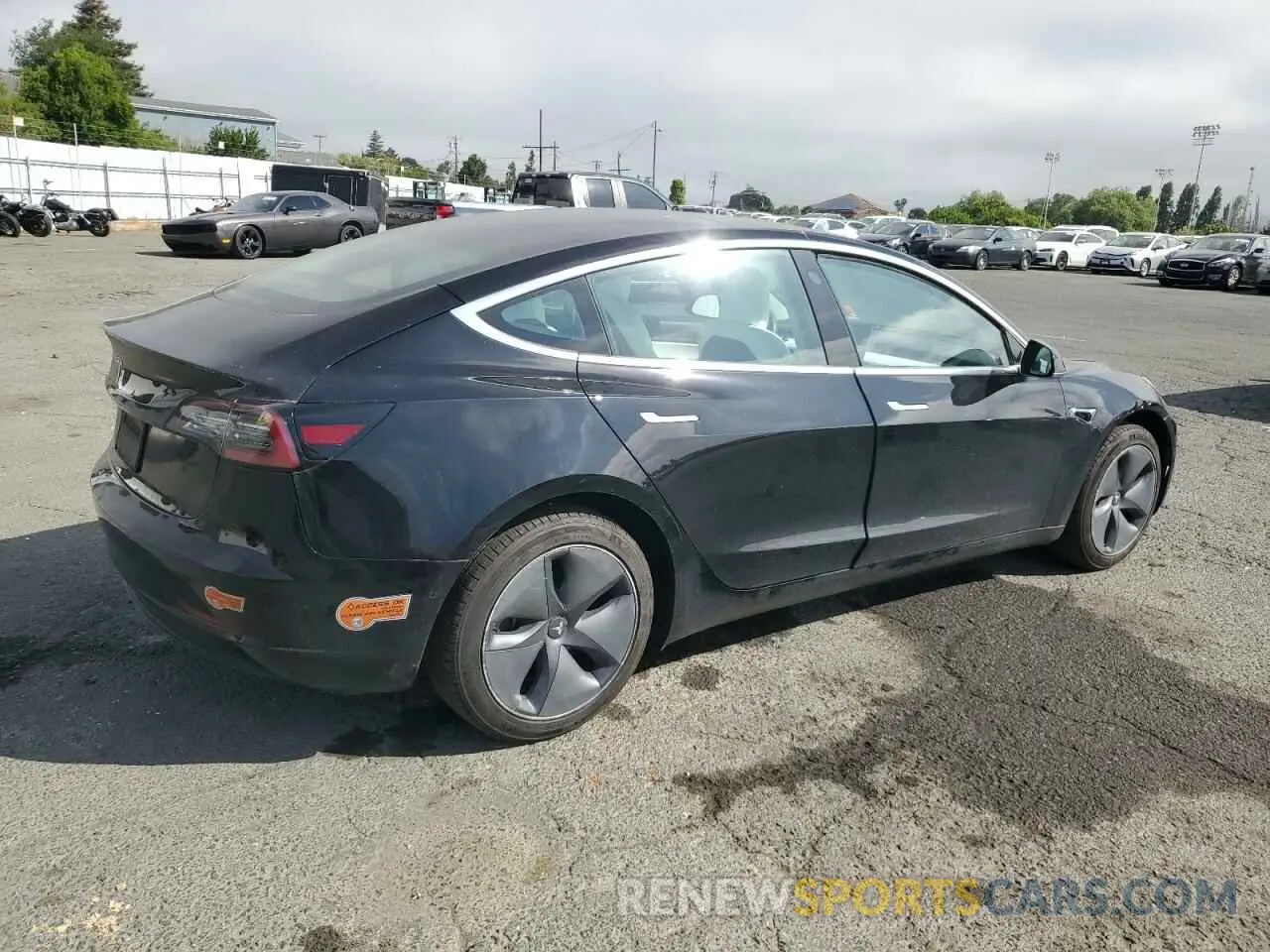 3 Photograph of a damaged car 5YJ3E1EA9LF606716 TESLA MODEL 3 2020