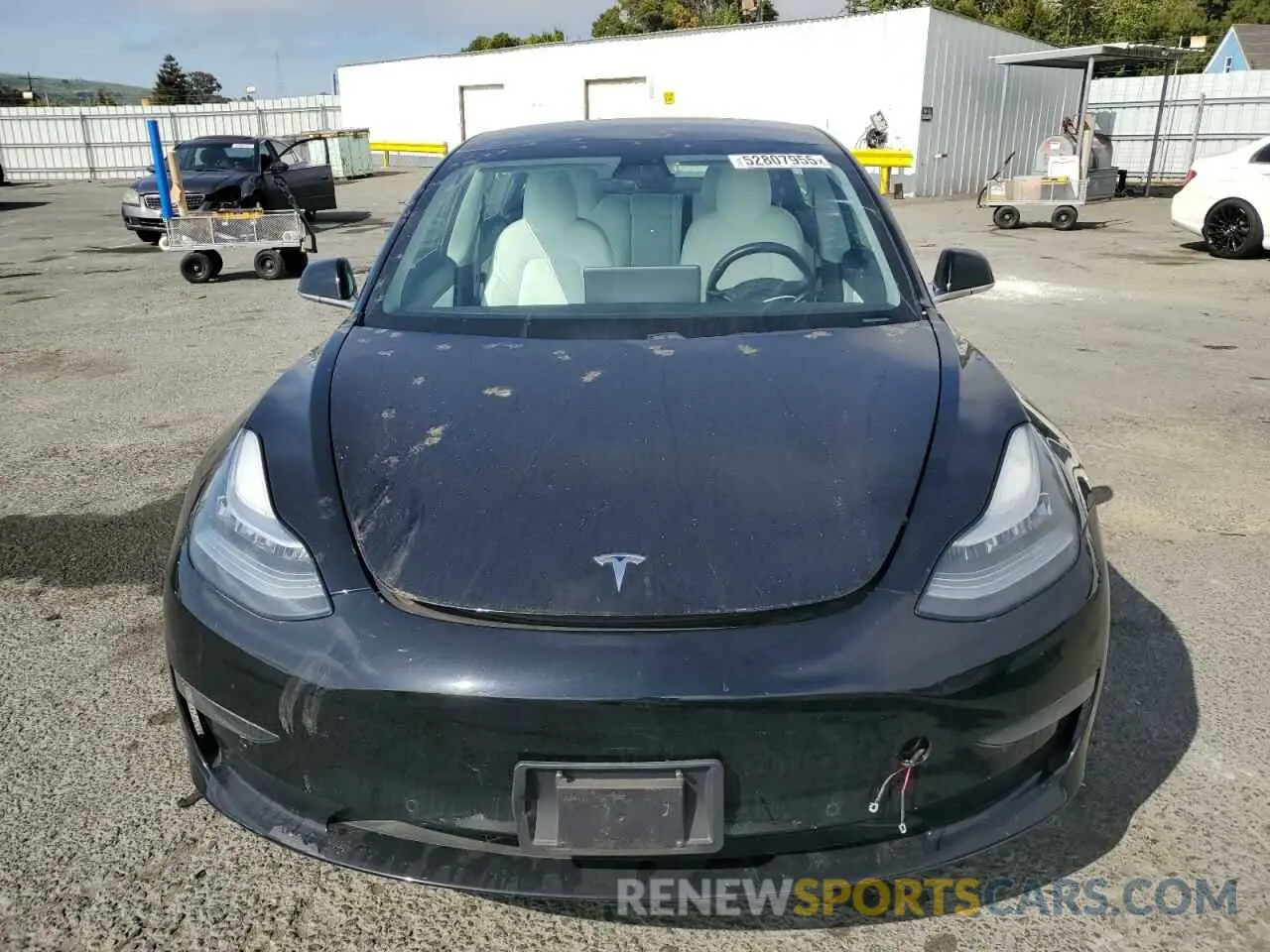 5 Photograph of a damaged car 5YJ3E1EA9LF606716 TESLA MODEL 3 2020